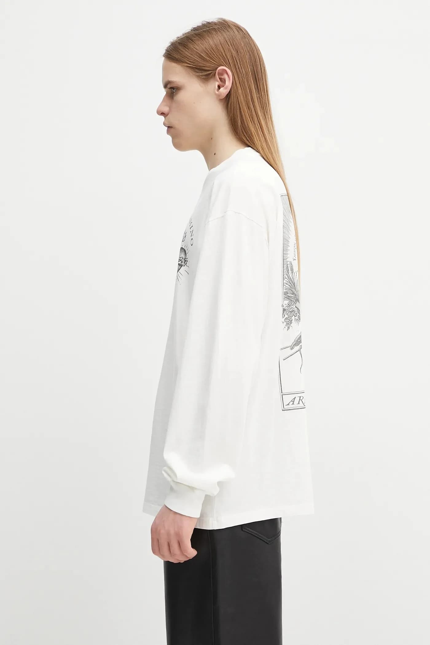 Хлопковая футболка с длинными рукавами Faded Aries Ex Amino LS - фото 3