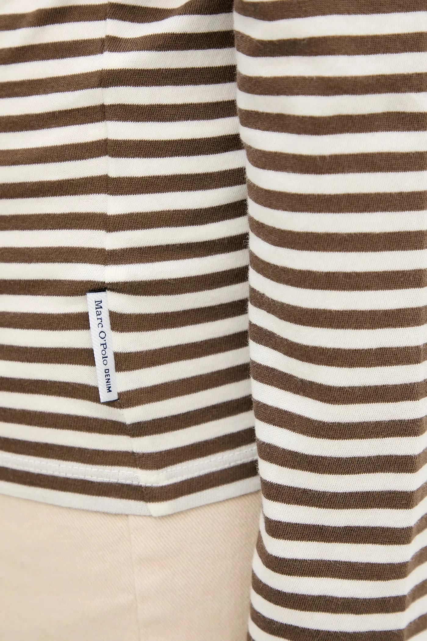 Хлопковая рубашка с длинным рукавом - фото 5