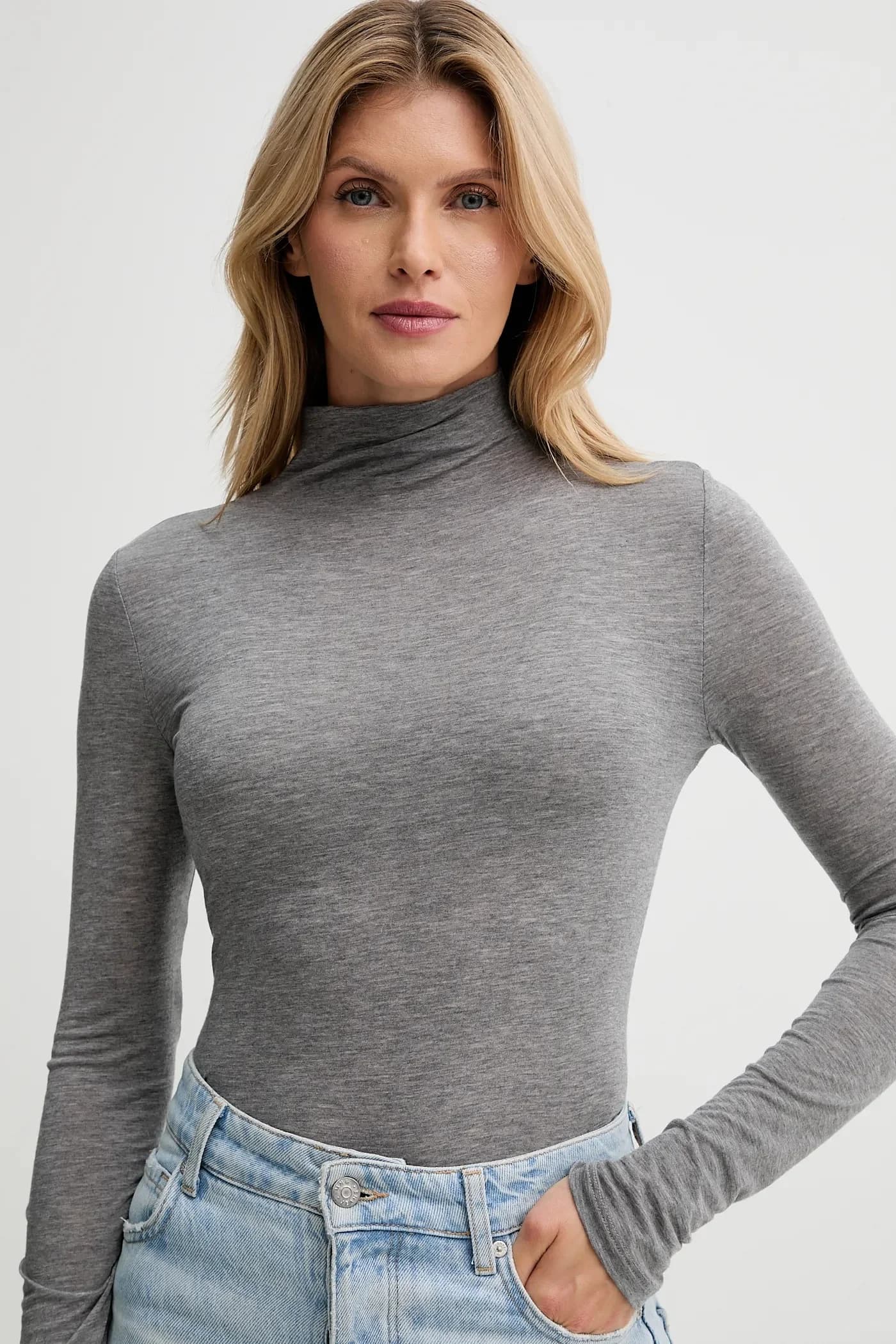 Лонгслив с шерстью - фото 4