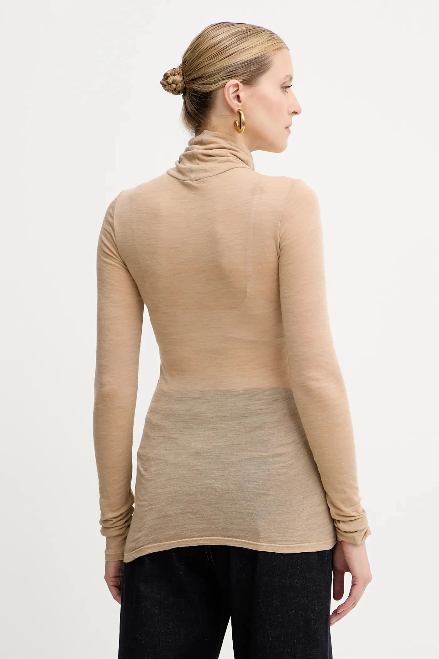 Шерстяной с длинным рукавом - фото 3