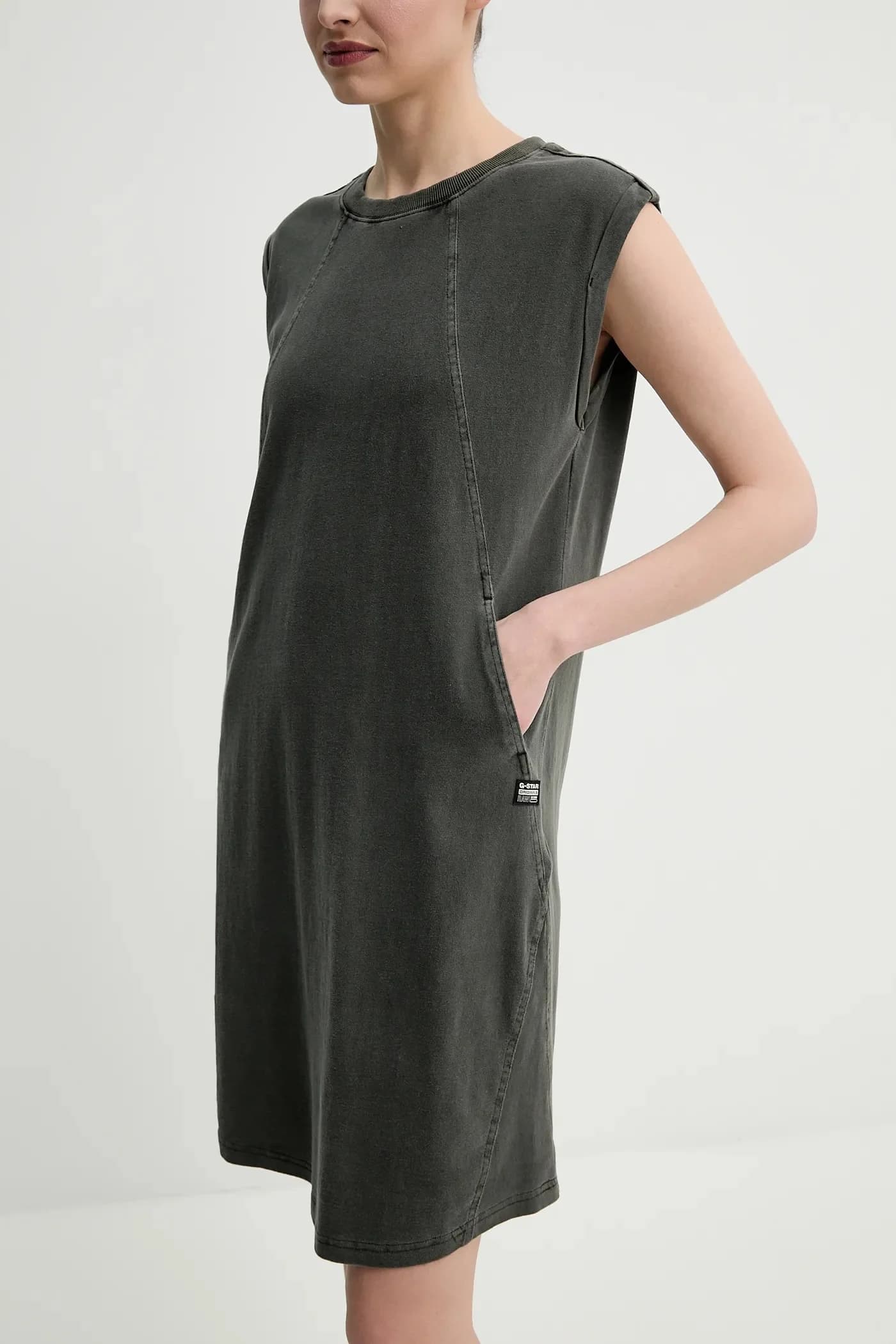 Хлопковое платье - фото 5