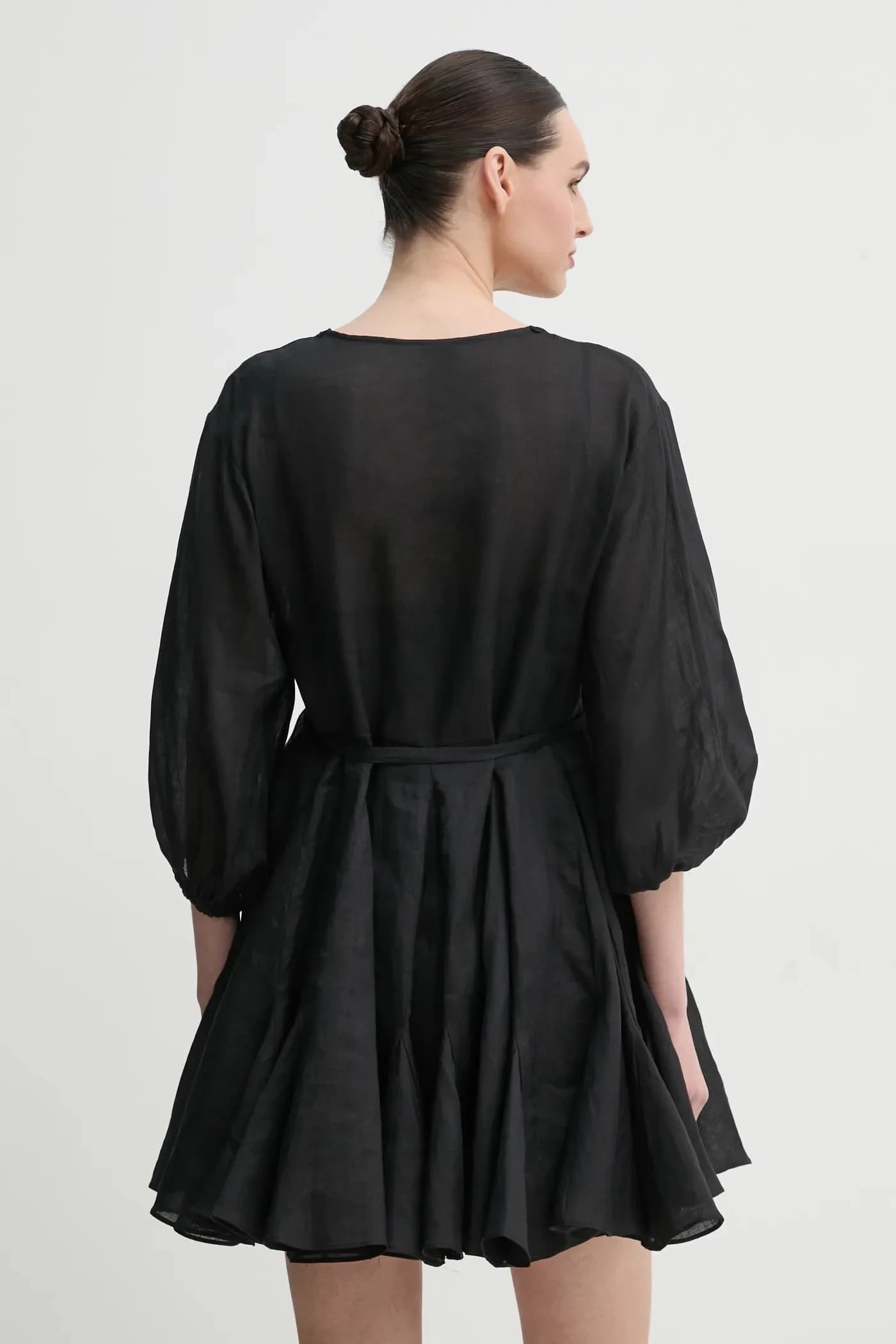 Льняное платье - фото 3