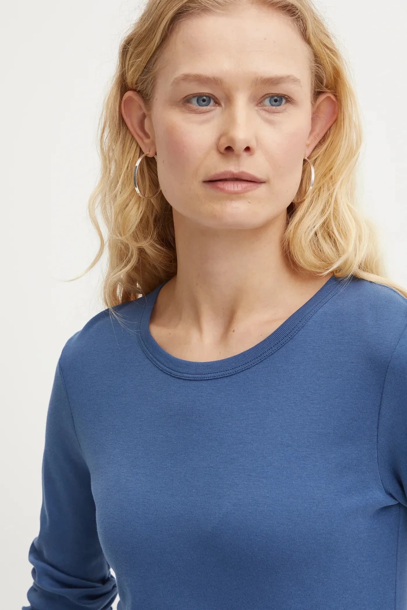 Хлопковая рубашка с длинным рукавом - фото 4