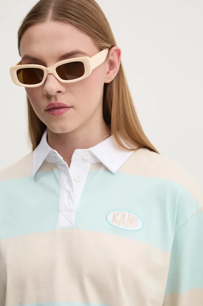 Хлопковая рубашка с длинным рукавом - фото 5