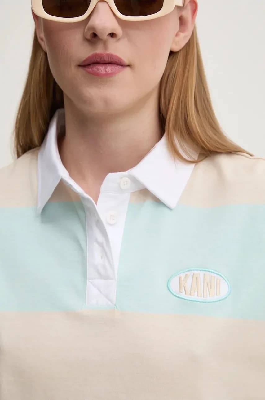 Хлопковая рубашка с длинным рукавом - фото 6