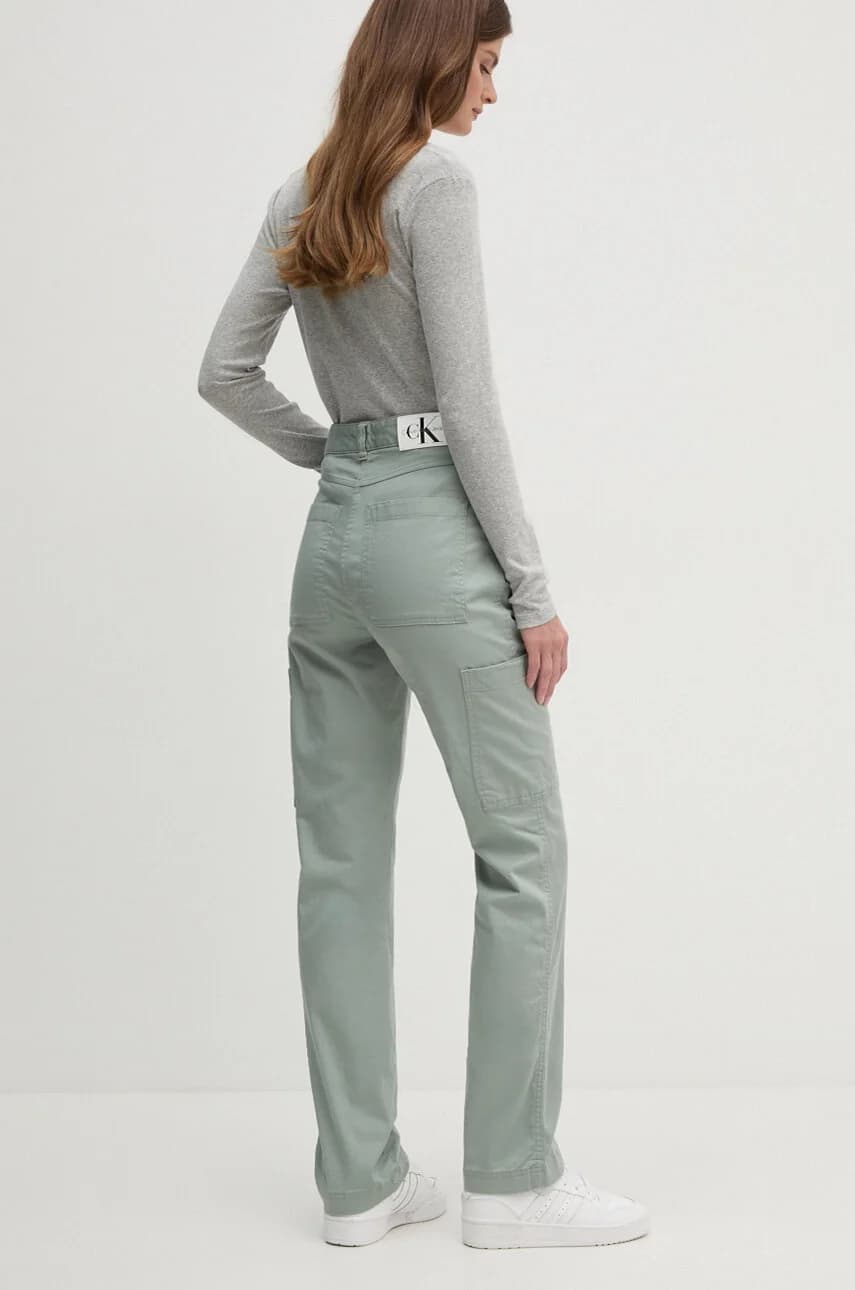 Хлопковая рубашка с длинным рукавом - фото 2