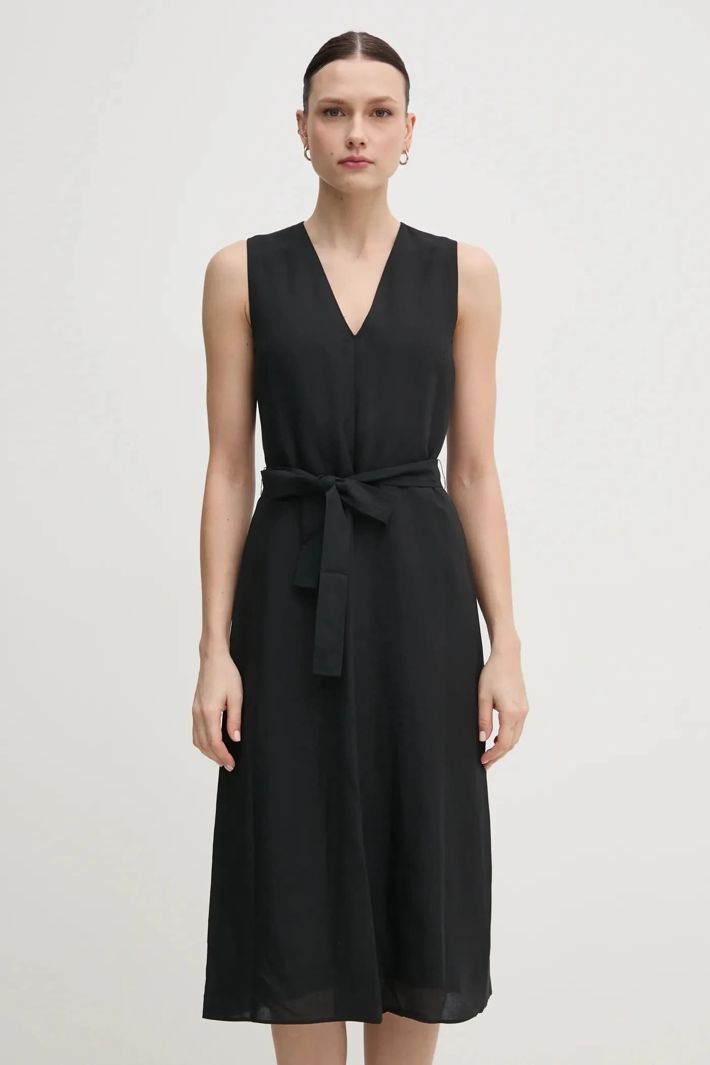 Платье из смесового льна - фото 2