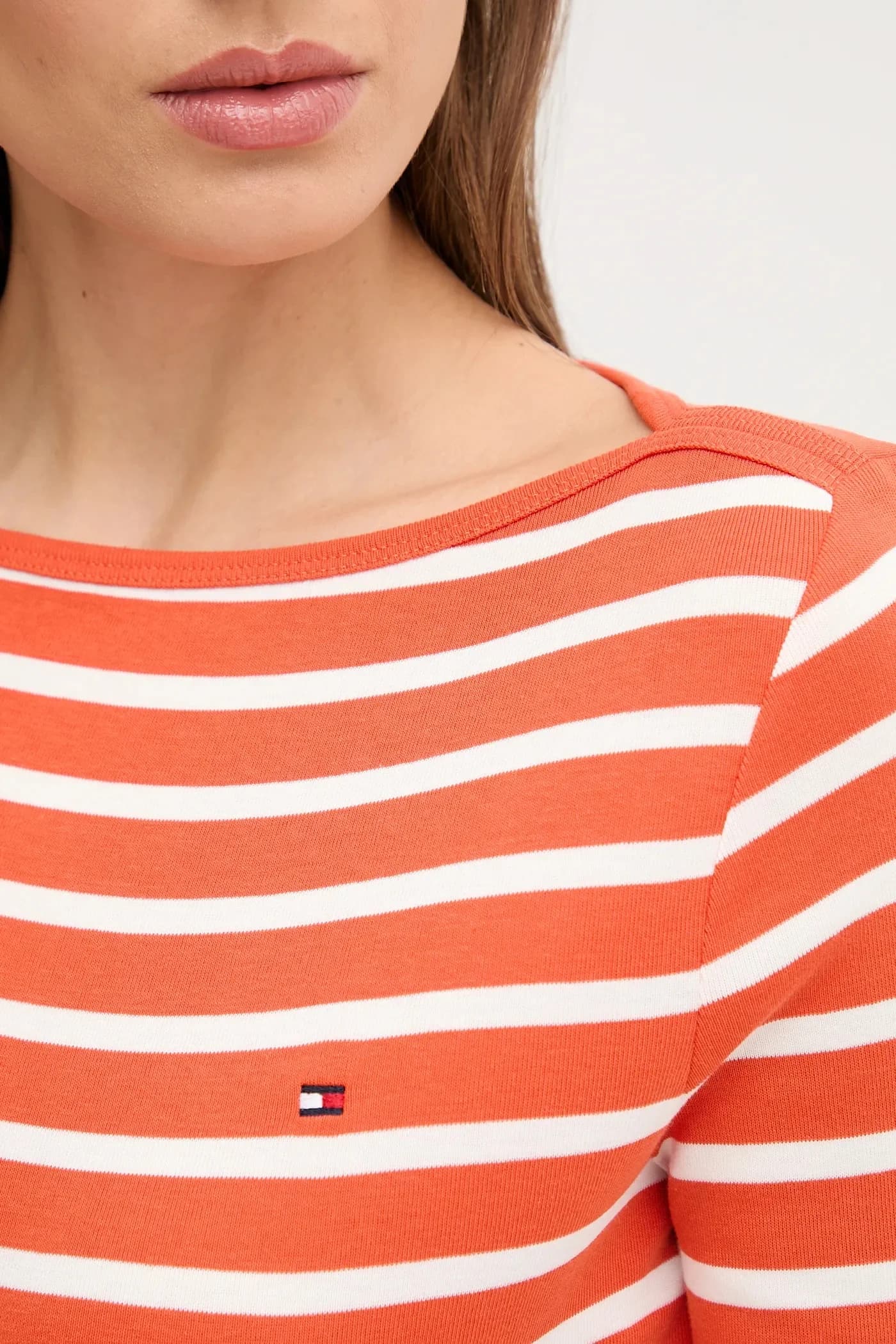 Хлопковая рубашка с длинным рукавом - фото 5