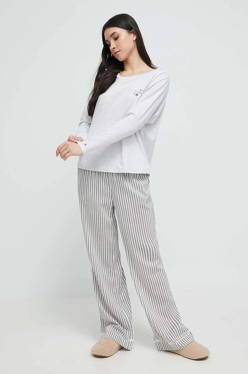 Хлопковая рубашка с длинными рукавами Lounge - фото 3