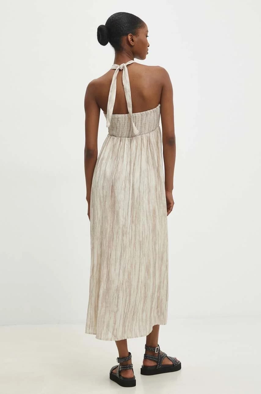 Льняное платье - фото 3