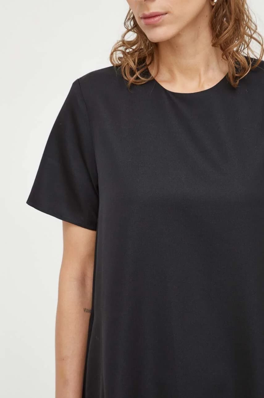 Платье из смесовой шерсти - фото 5