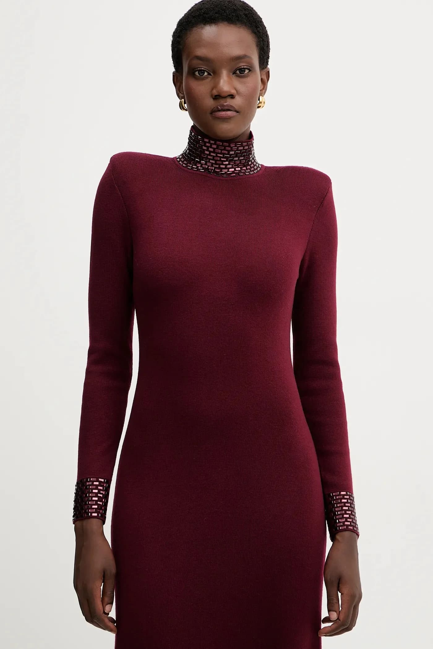 платье Monroe из смесовой шерсти - фото 4