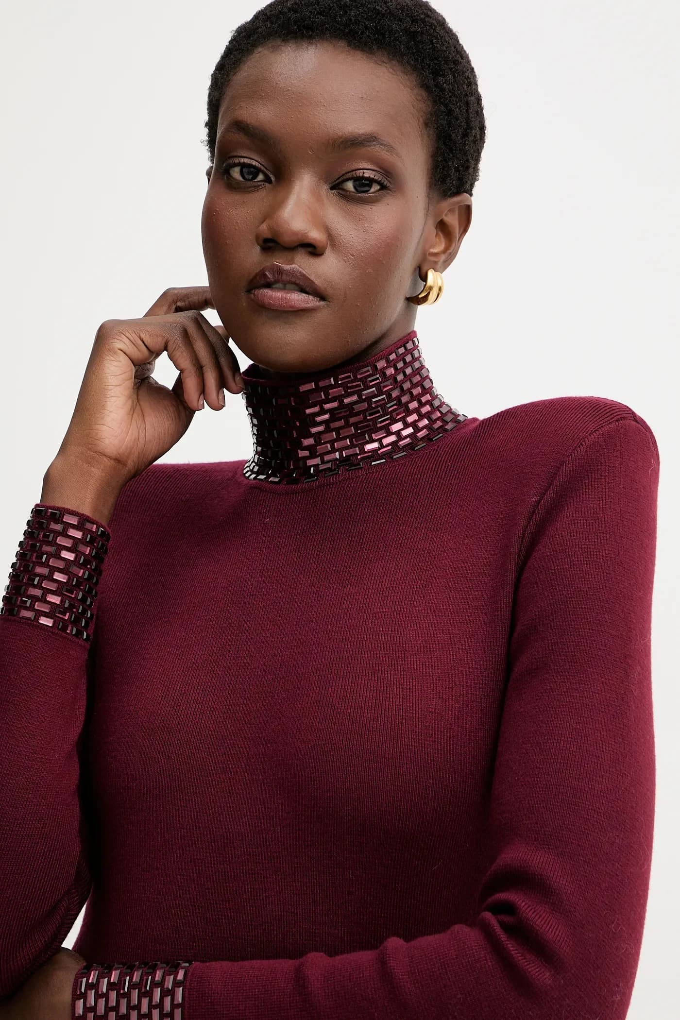 платье Monroe из смесовой шерсти - фото 5