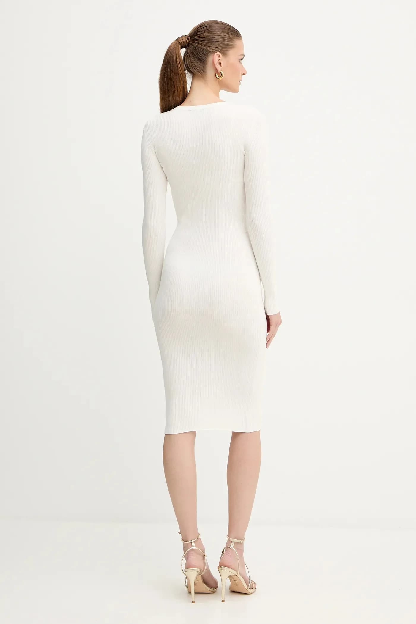 Платье с добавлением шелка - фото 3