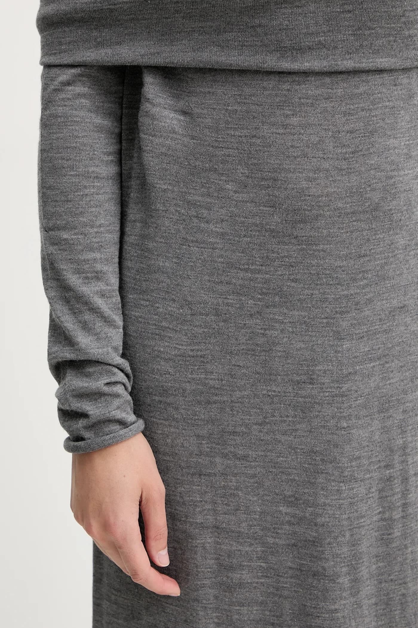 Шерстяное платье - фото 5