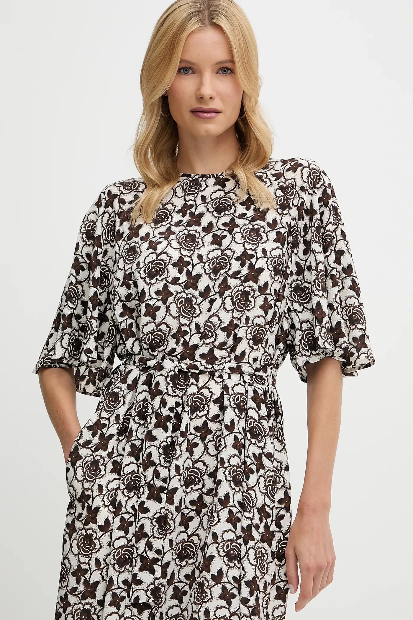 ВАРЕСЕ шелковое платье - фото 4