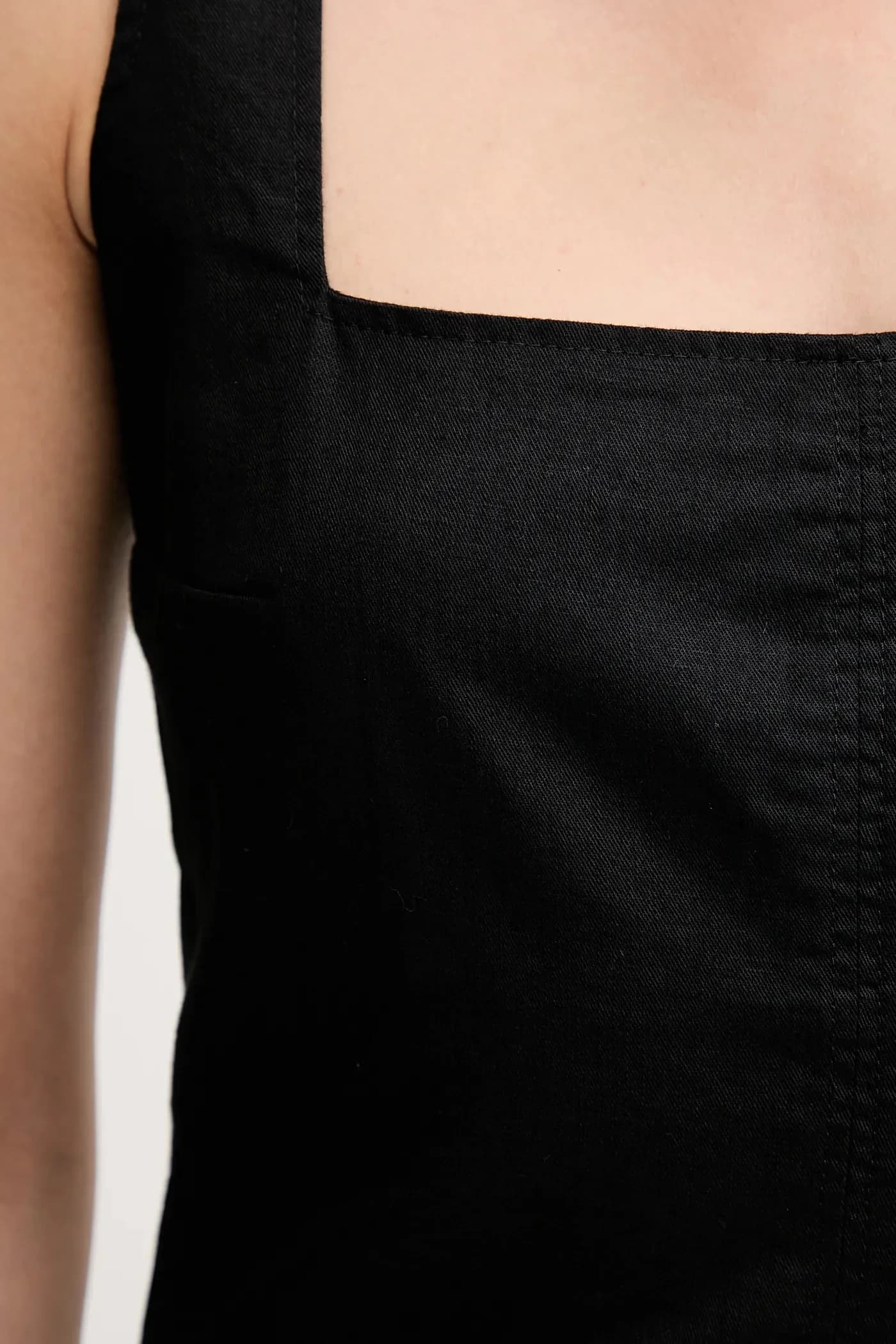 Платье из смесового льна - фото 5