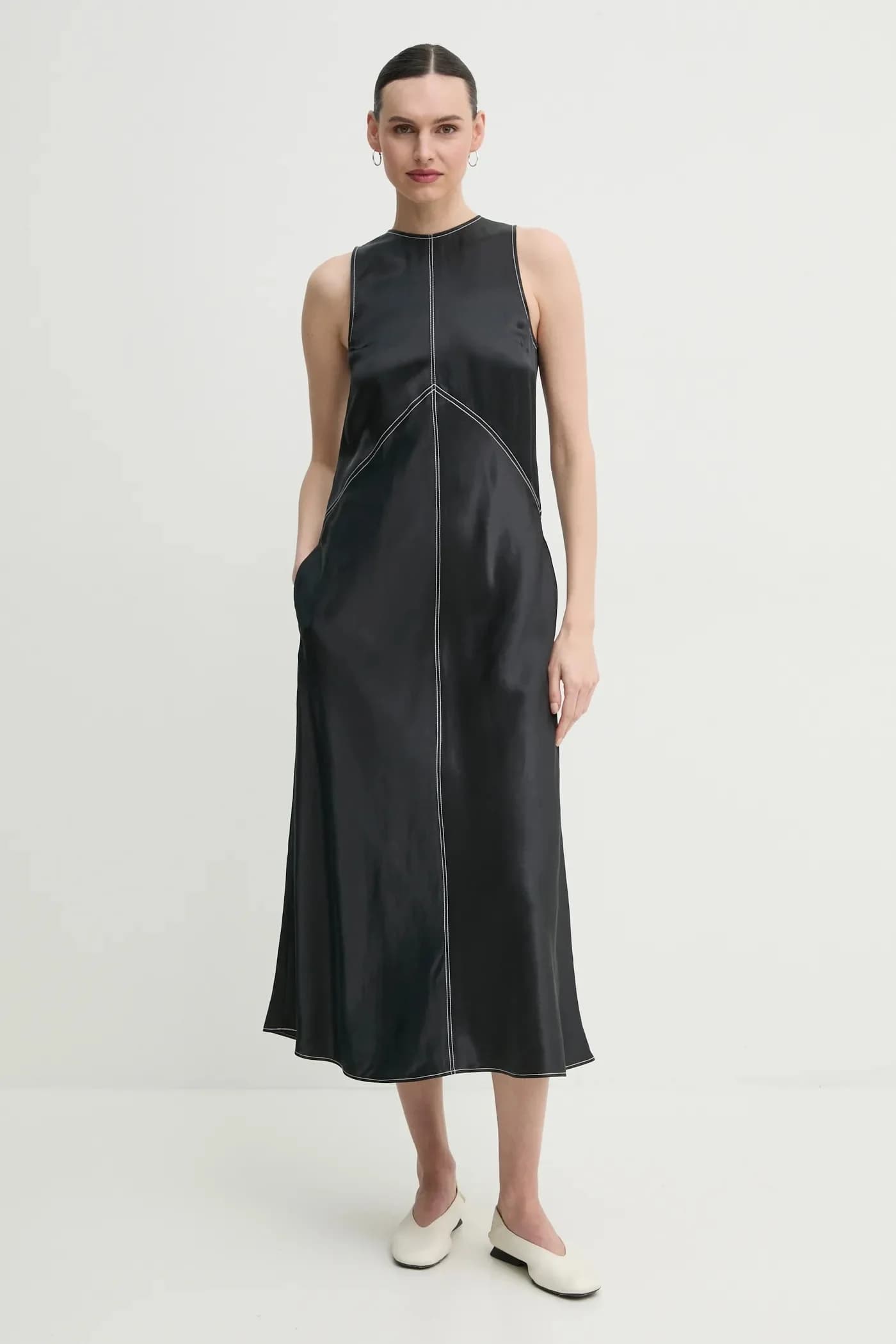 Платье Aurora из смесового льна