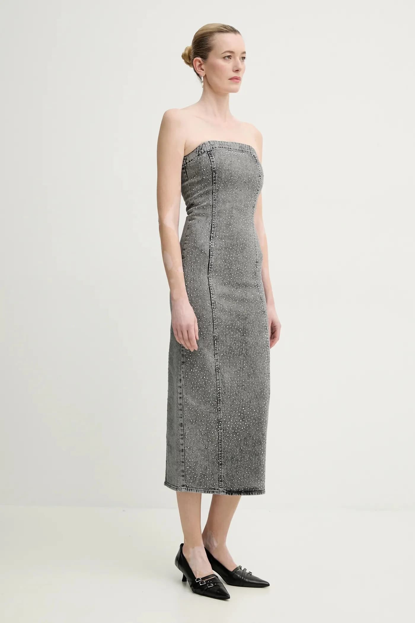 Джинсовое платье