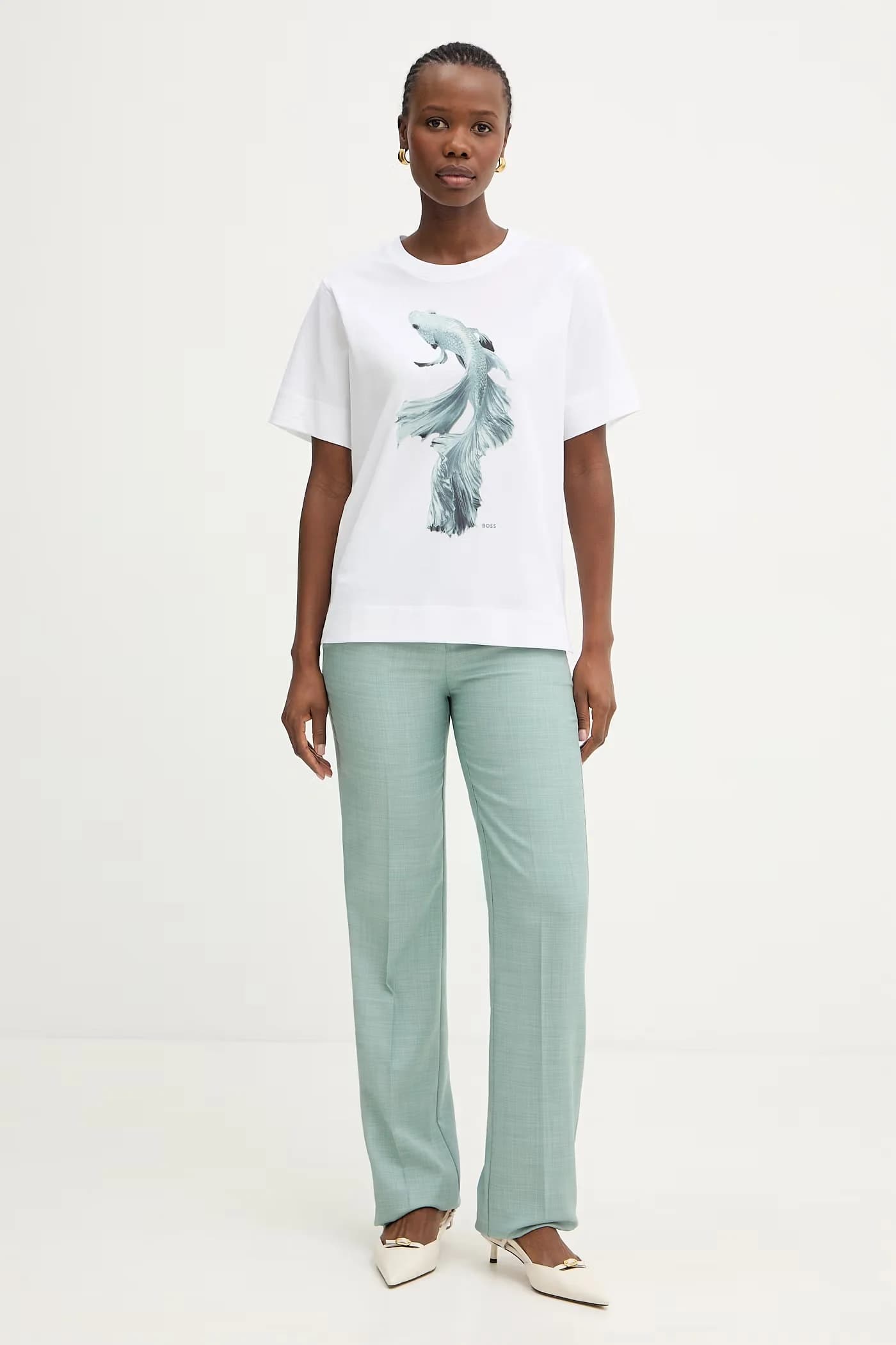 Женская хлопковая футболка Elpha_placed5 - фото 2