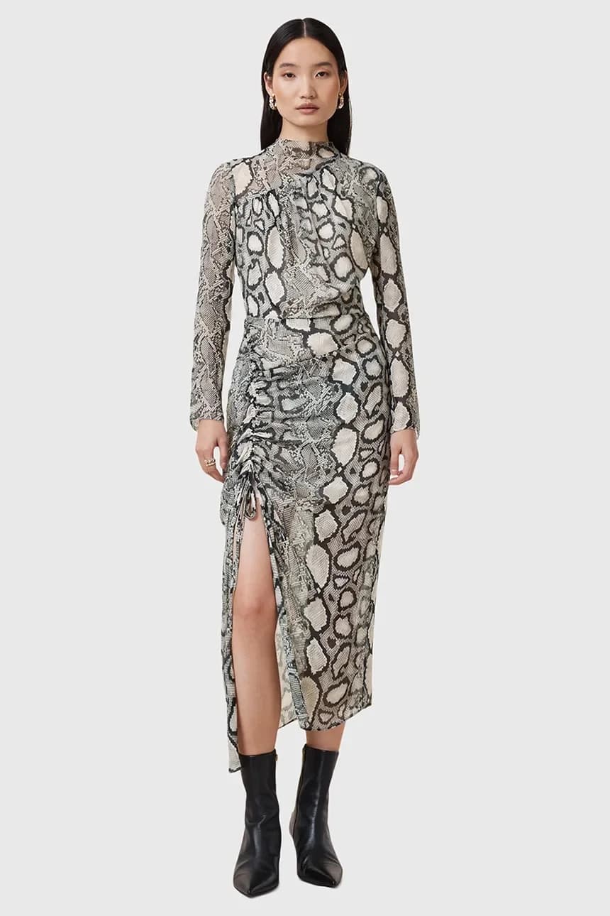 Платье RIZO из смесового шелка