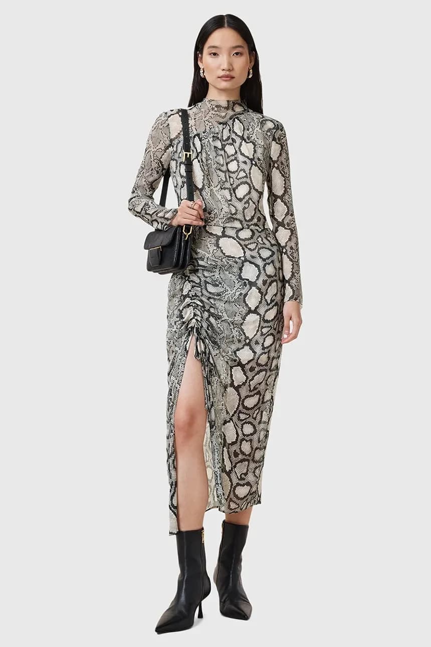 Платье RIZO из смесового шелка - фото 7