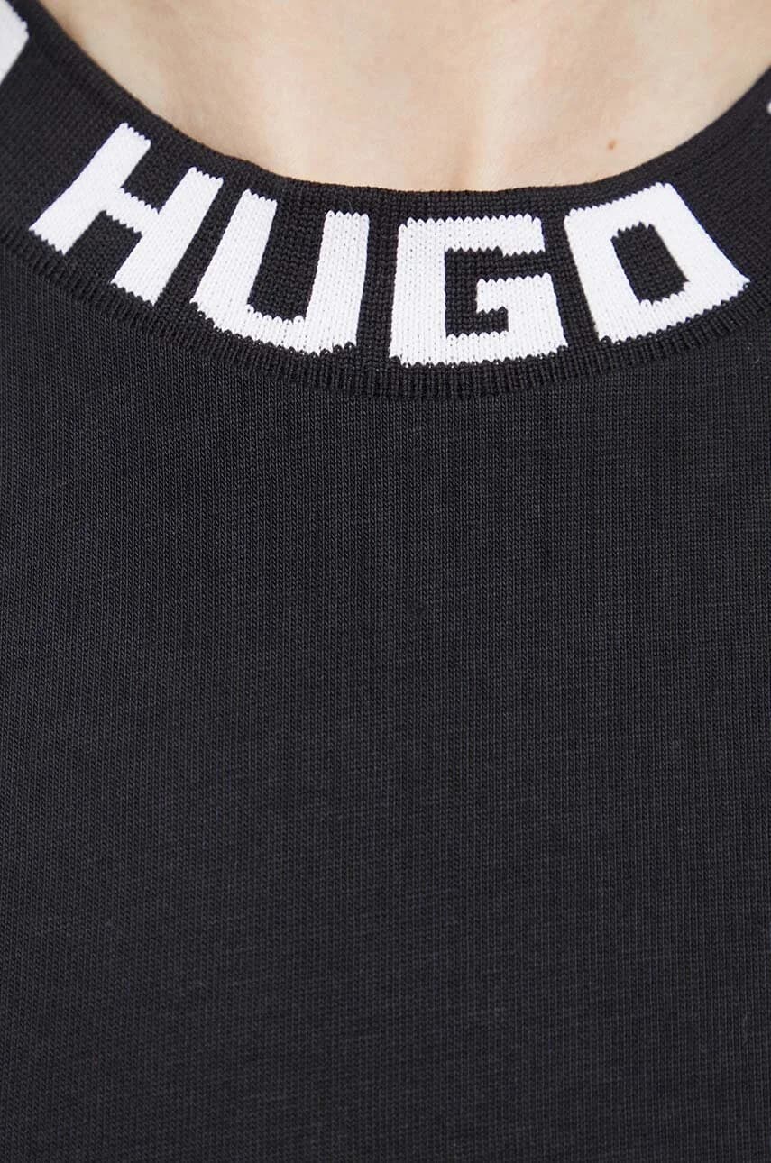 Хлопковая футболка Dinaya - фото 5