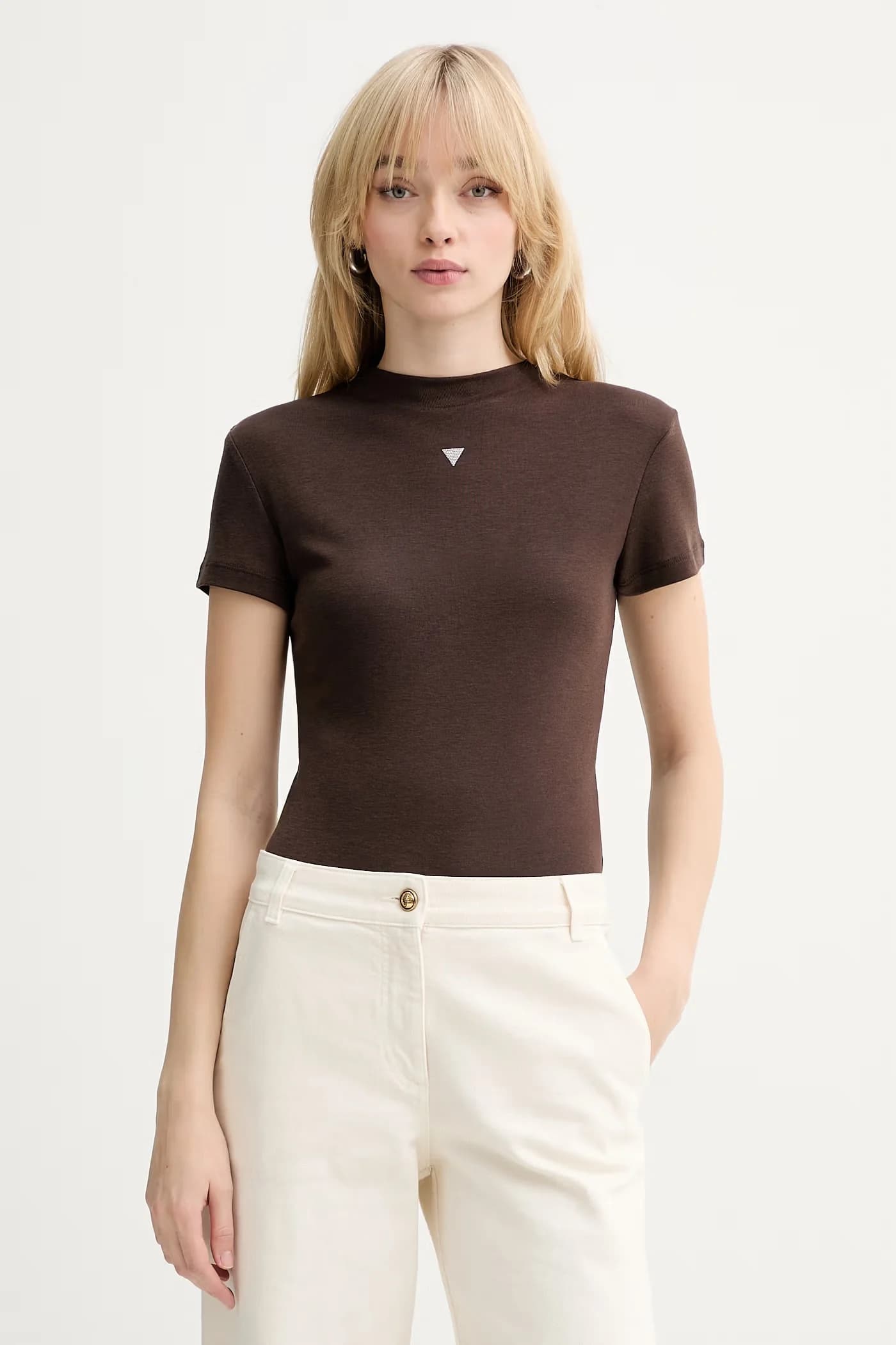 Футболка TINA из смесового шелка