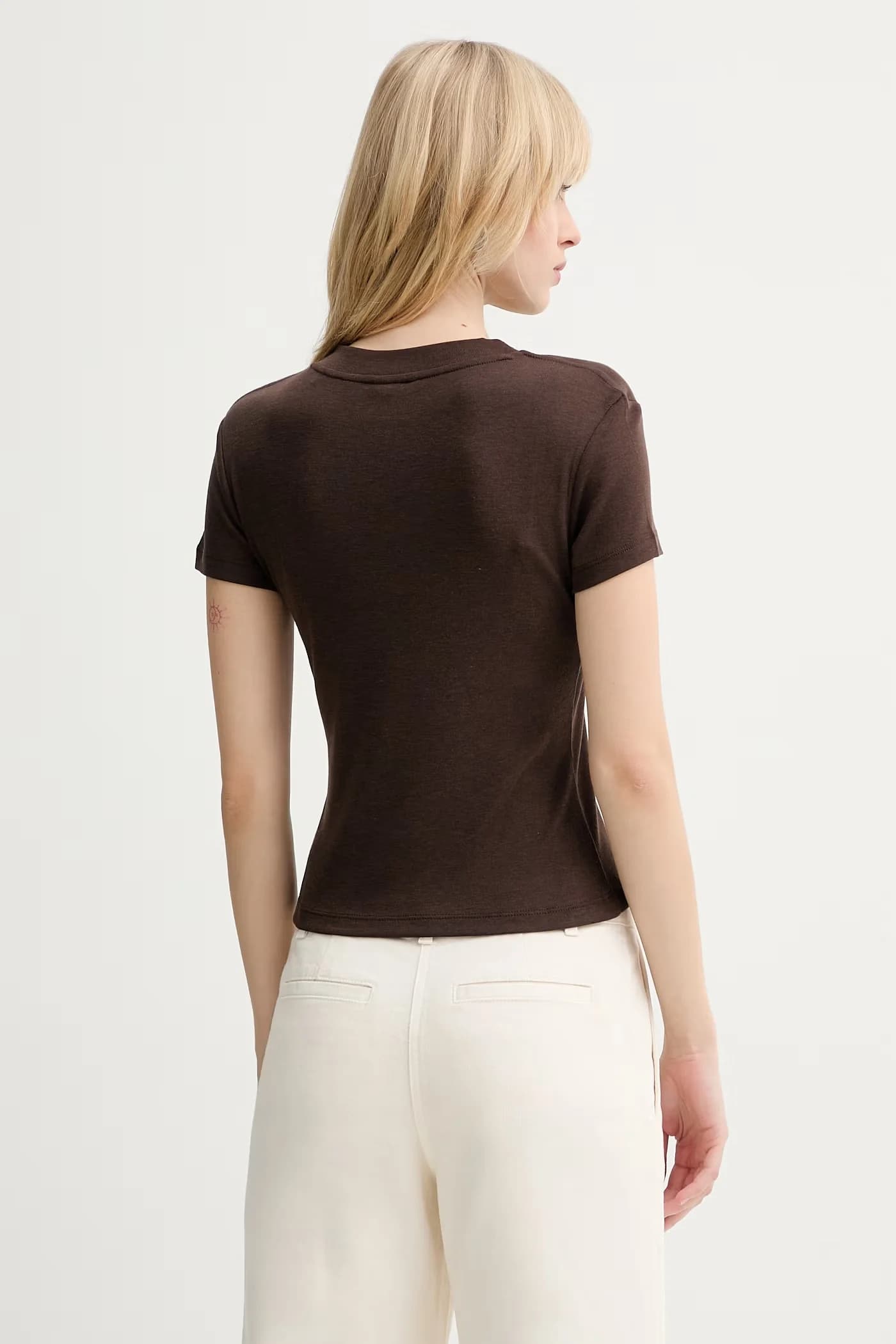 футболка TINA из смесового шелка - фото 3