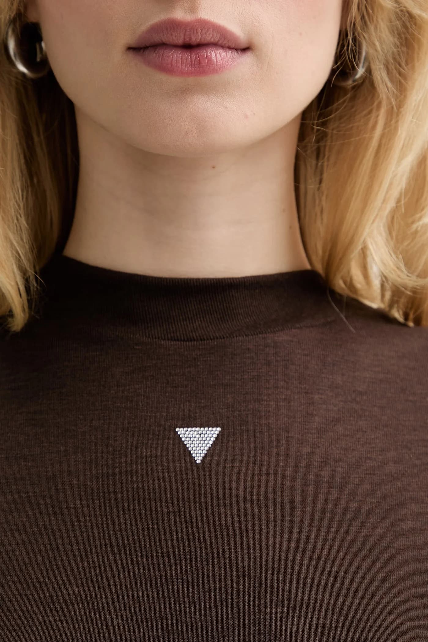 футболка TINA из смесового шелка - фото 5