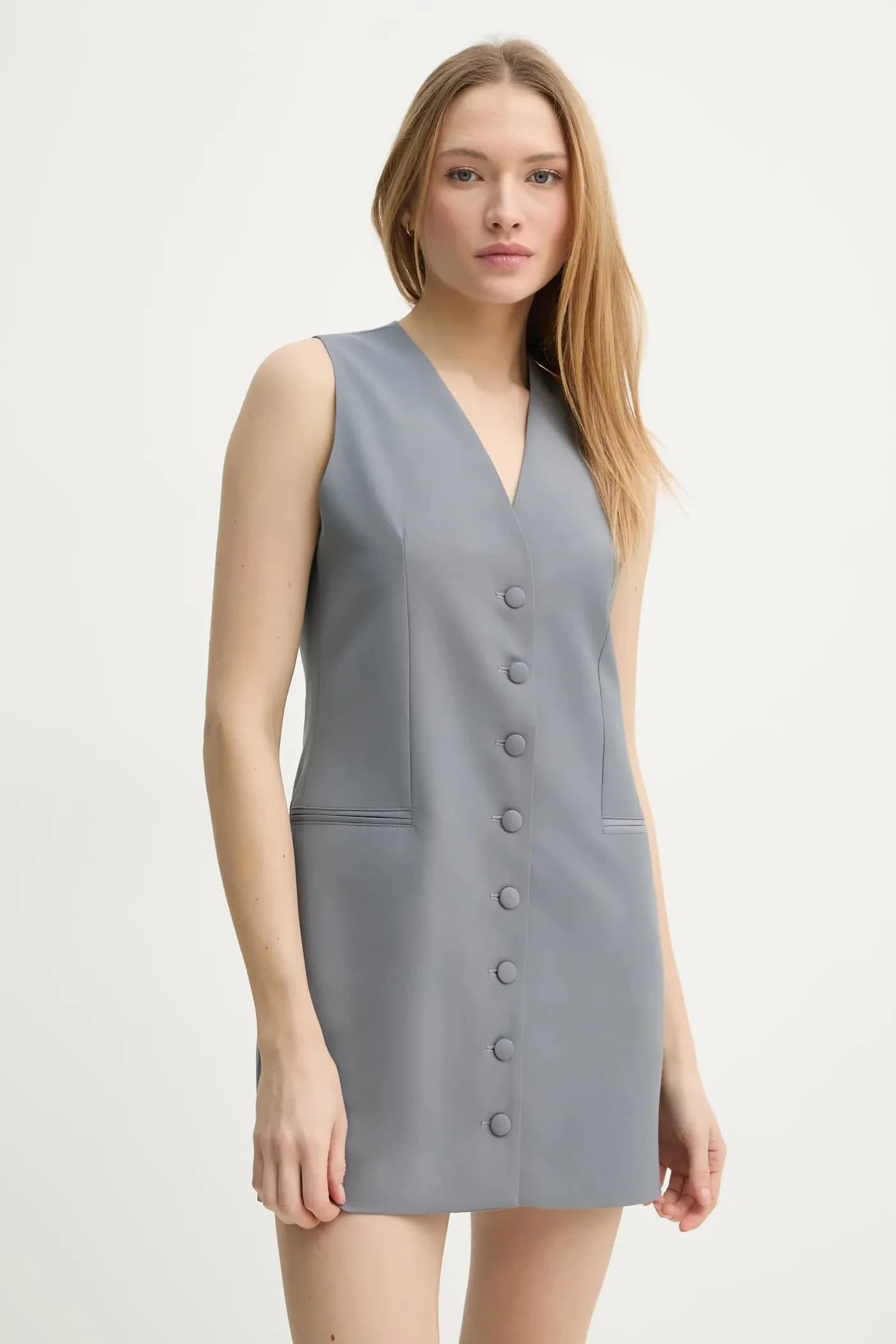 Платье из смесовой шерсти