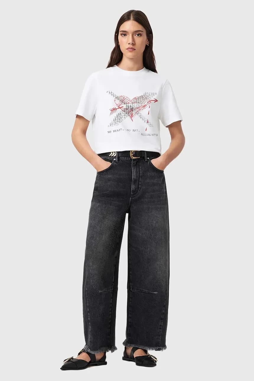 Хлопковая футболка HEARTACHE - фото 3