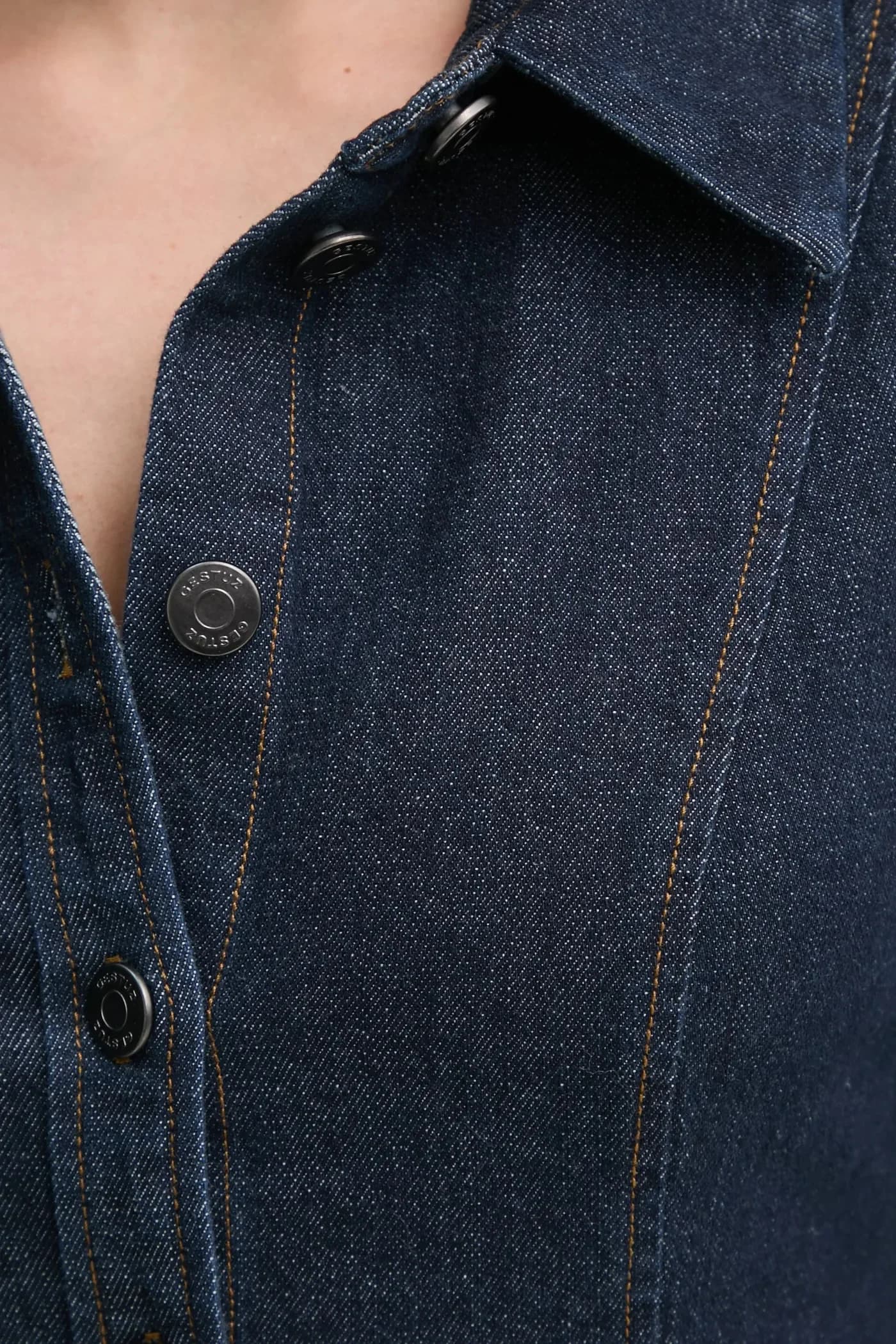 Джинсовое платье - фото 5