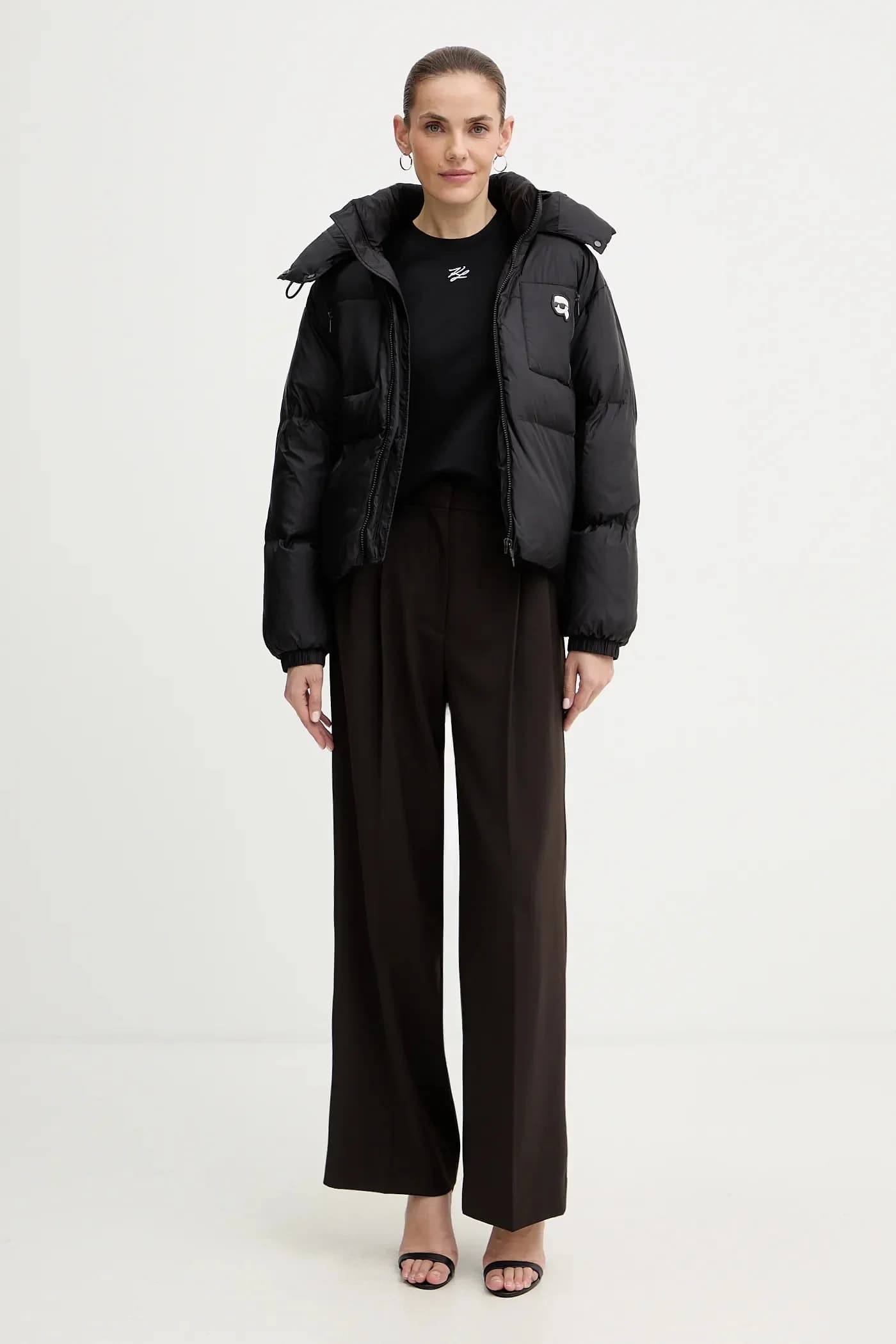 Хлопковая футболка KL ESSENTIAL - фото 2