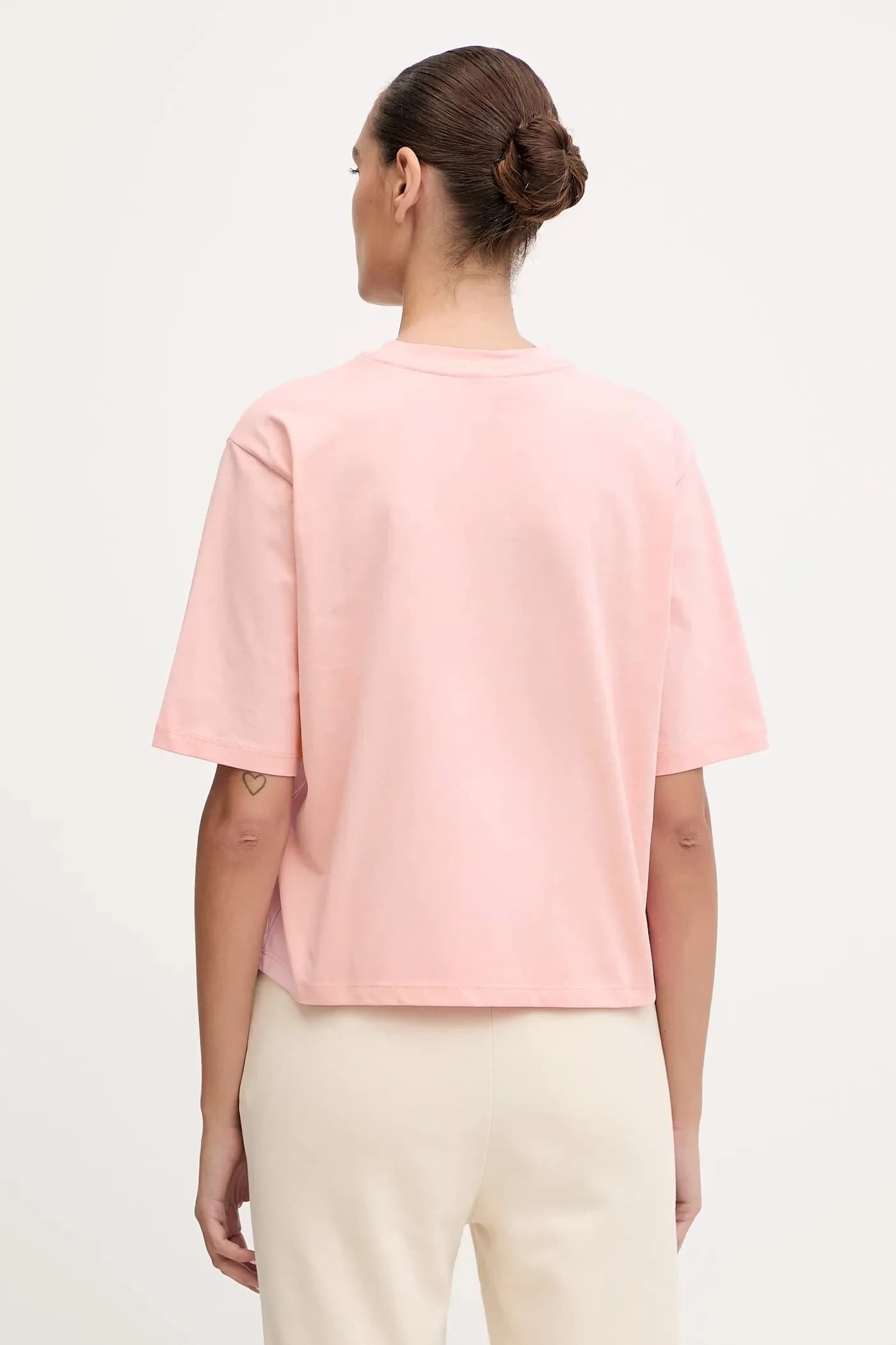 Хлопковая футболка AURLIE - фото 3