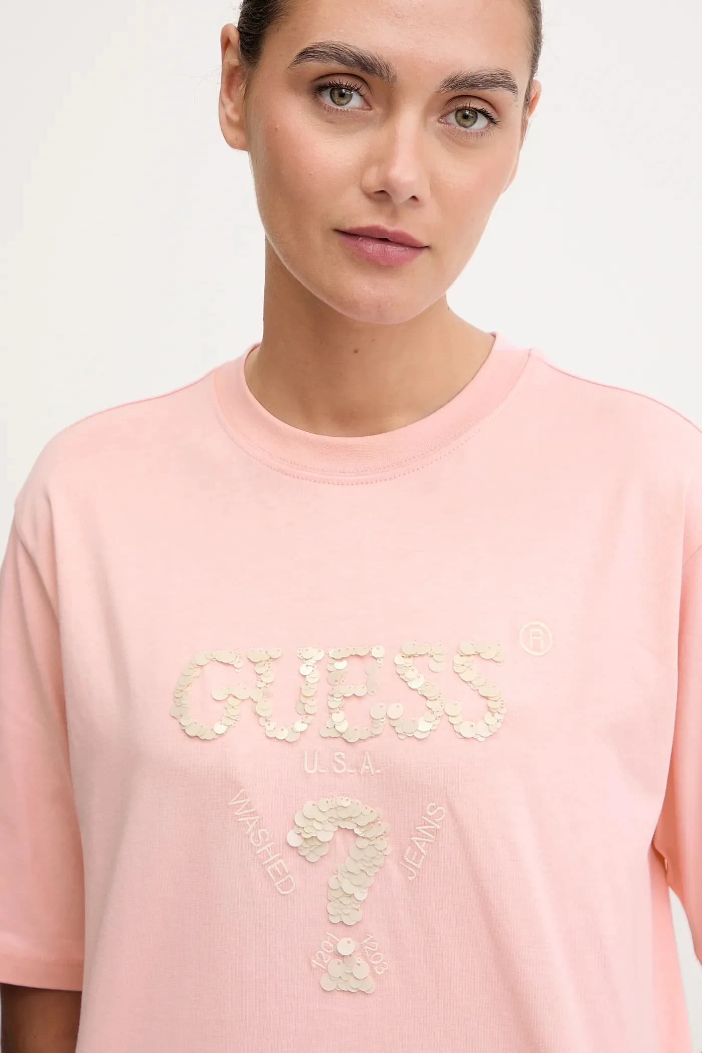 Хлопковая футболка AURLIE - фото 4