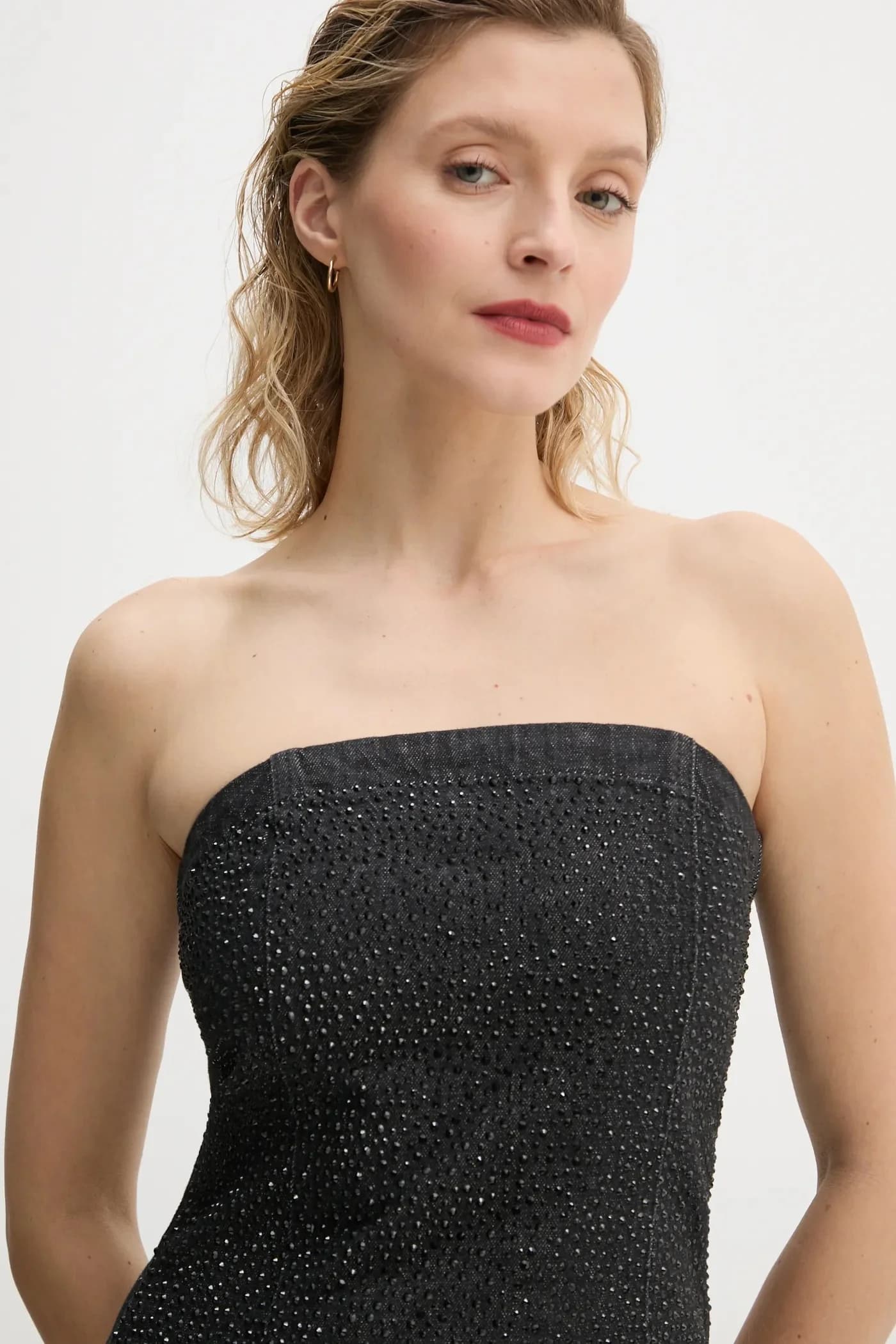 Джинсовое платье - фото 2