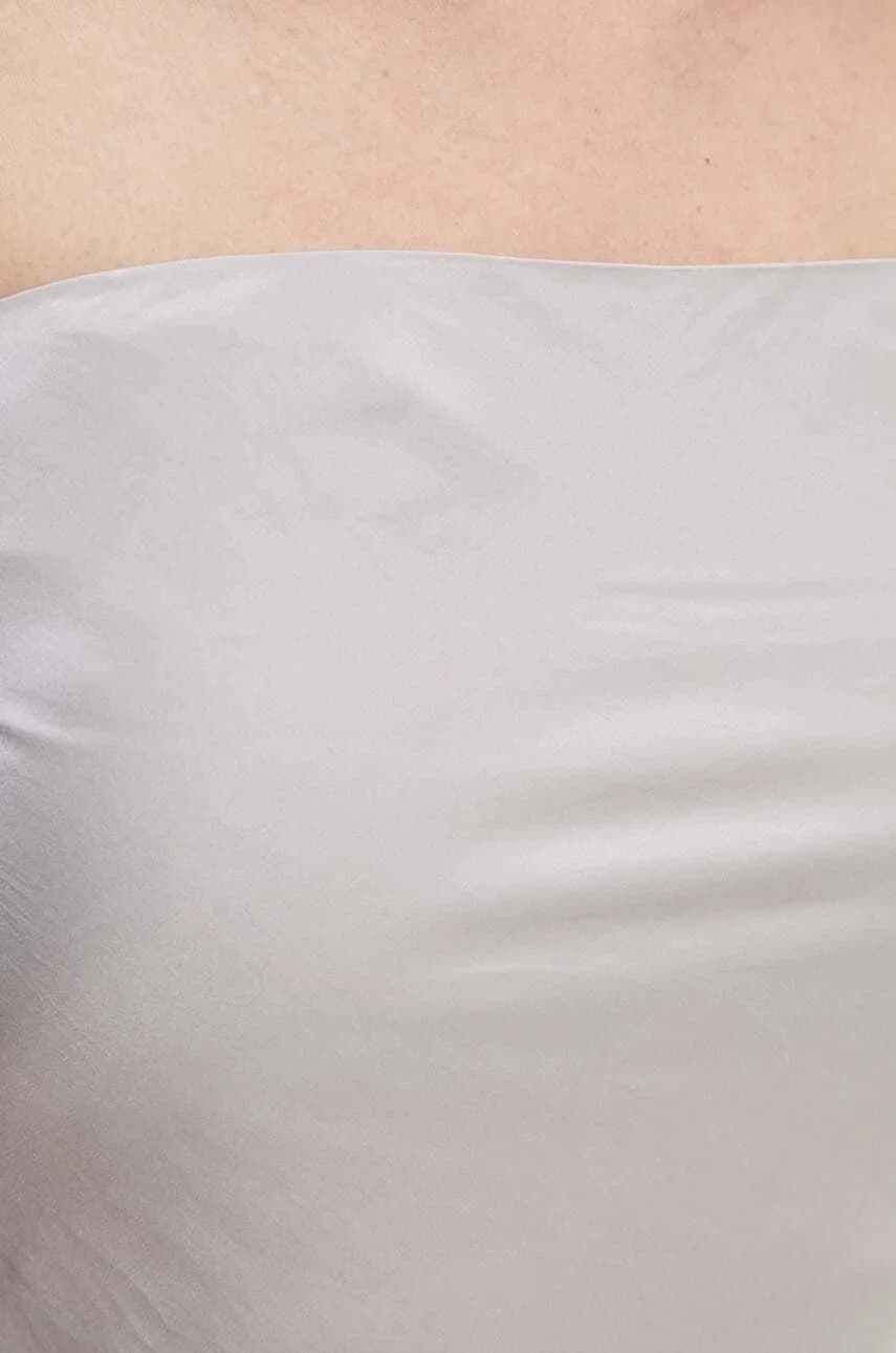 SAELINA платье из смесового шелка - фото 5