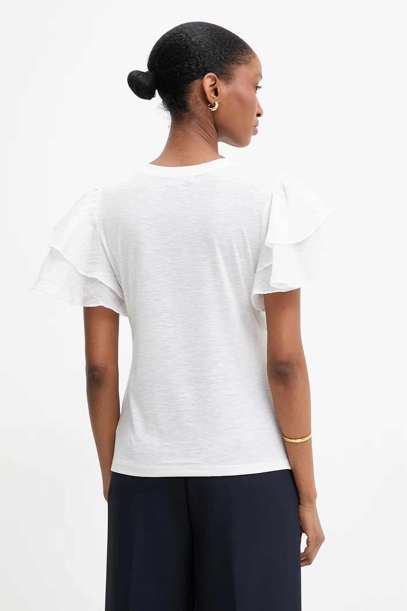 Льняная футболка - фото 3