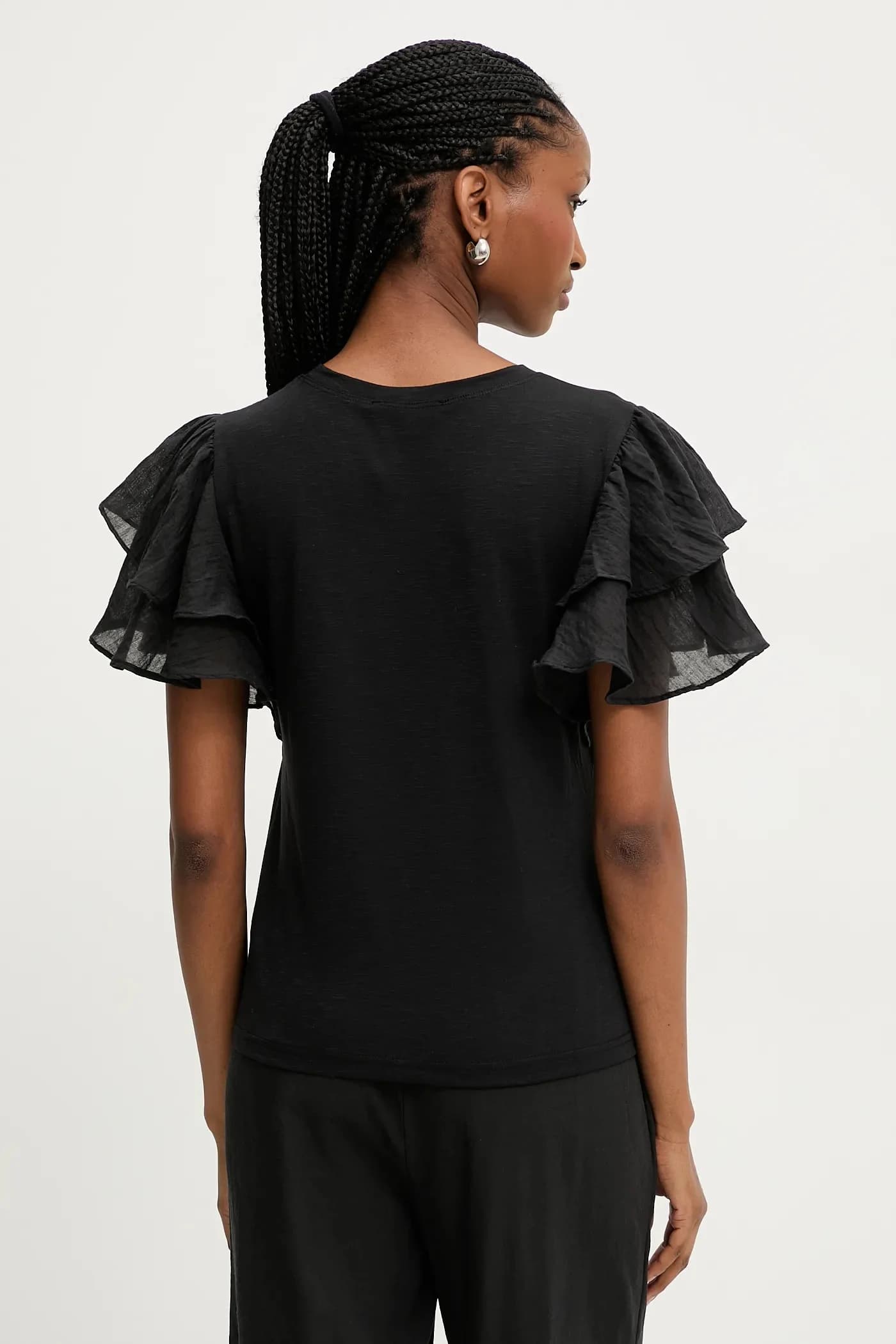 Льняная футболка - фото 3