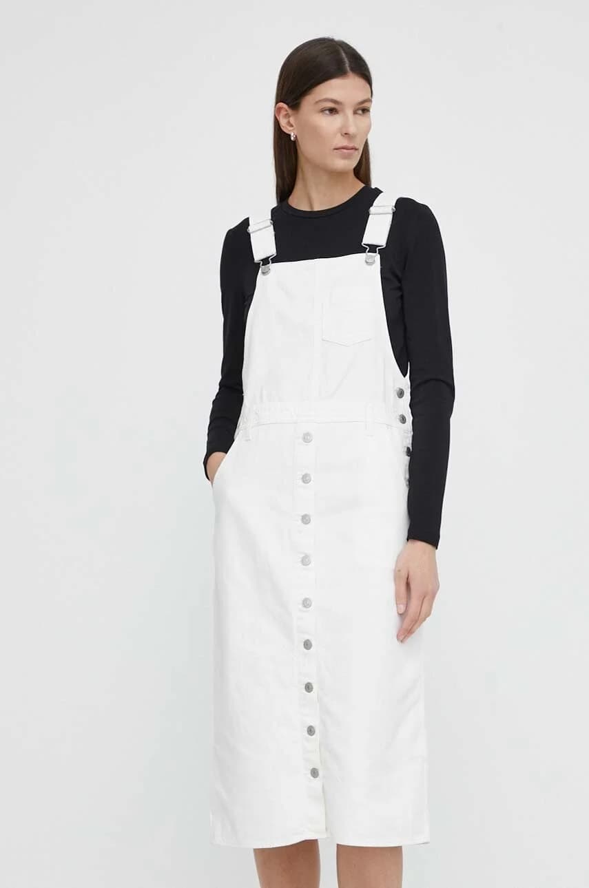 Джинсовое платье - фото 2