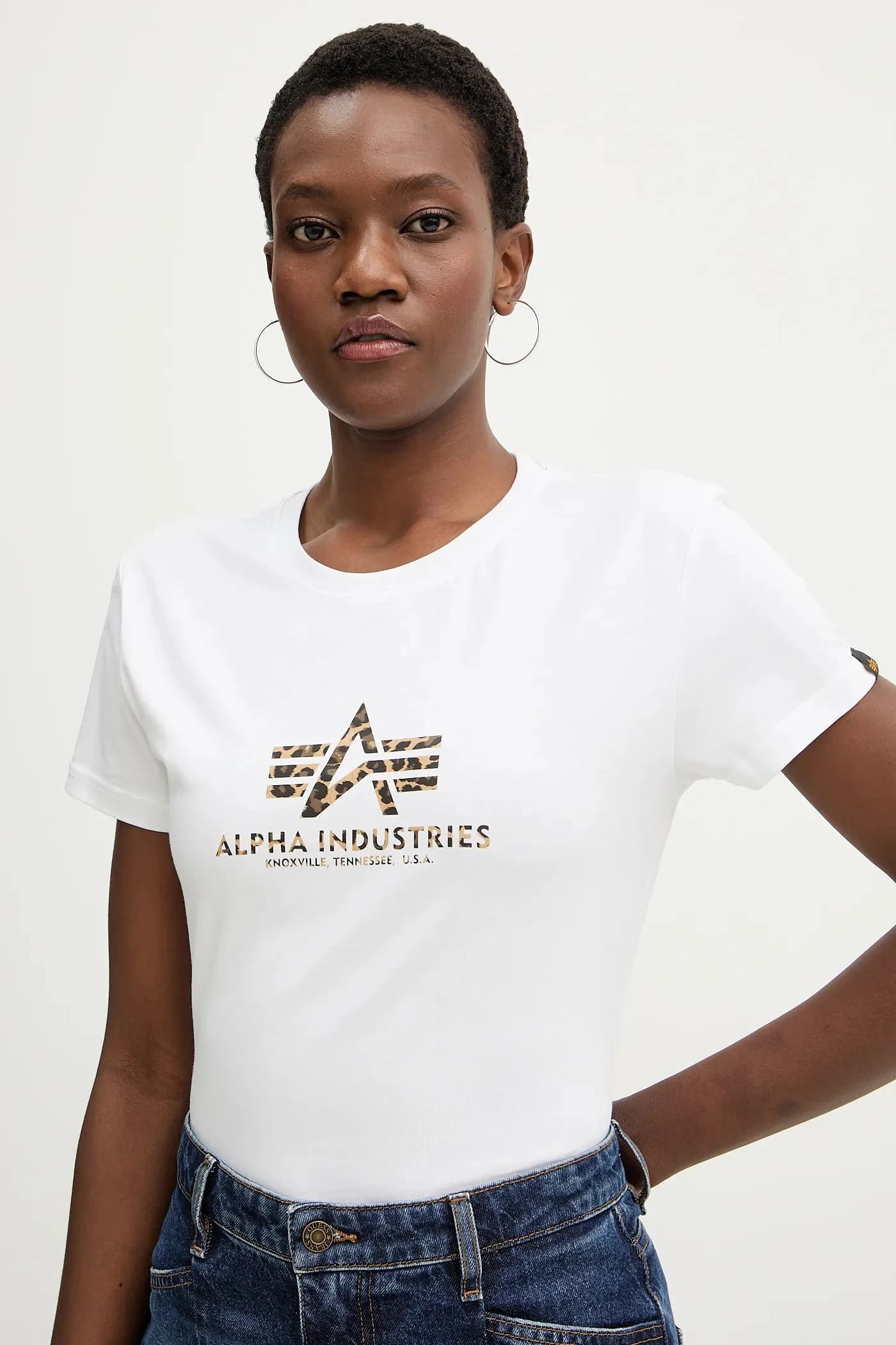 Базовая хлопковая футболка BL Mirror Leo W - фото 4