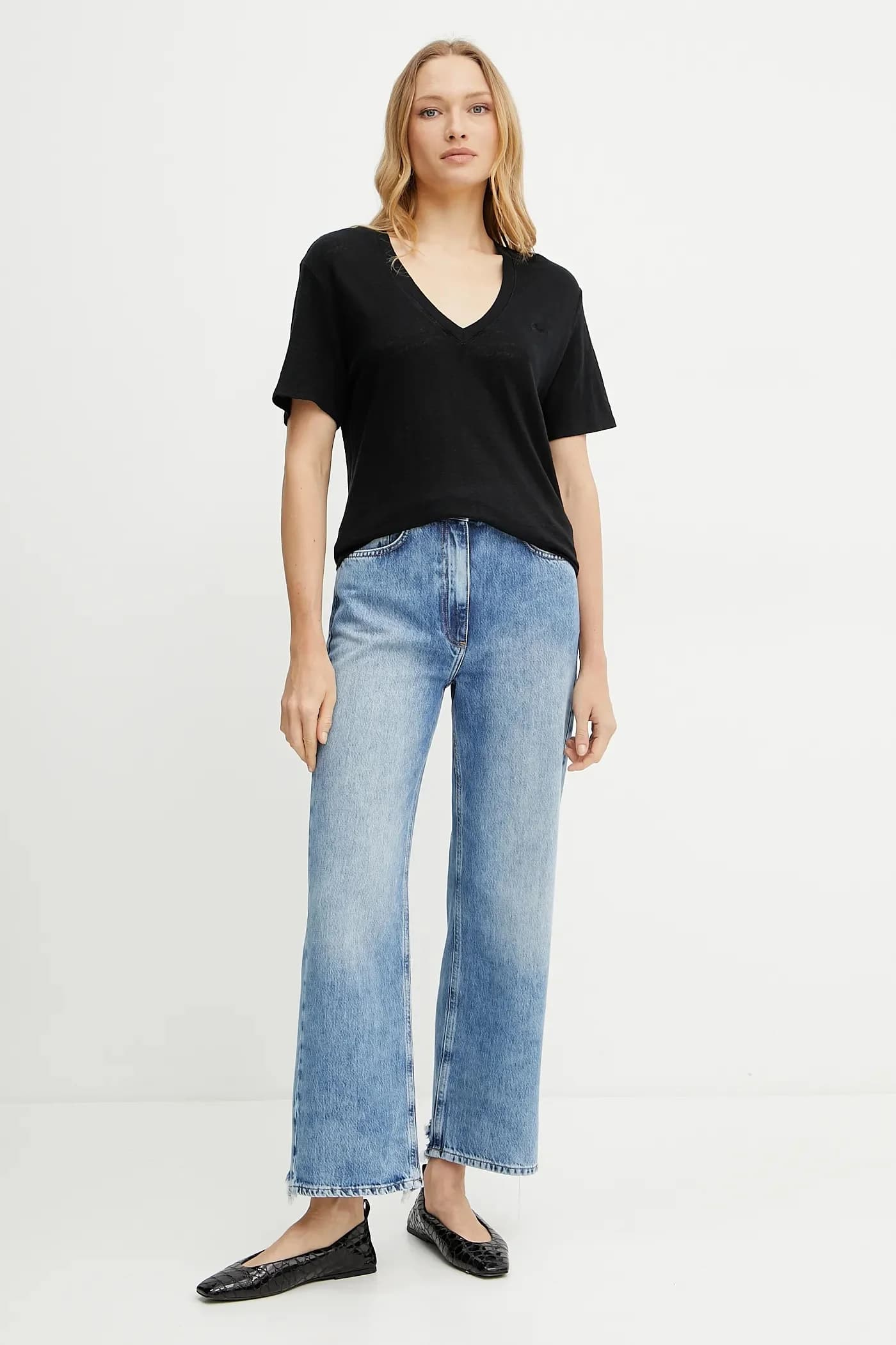 Льняная футболка C_Ela_1 - фото 2