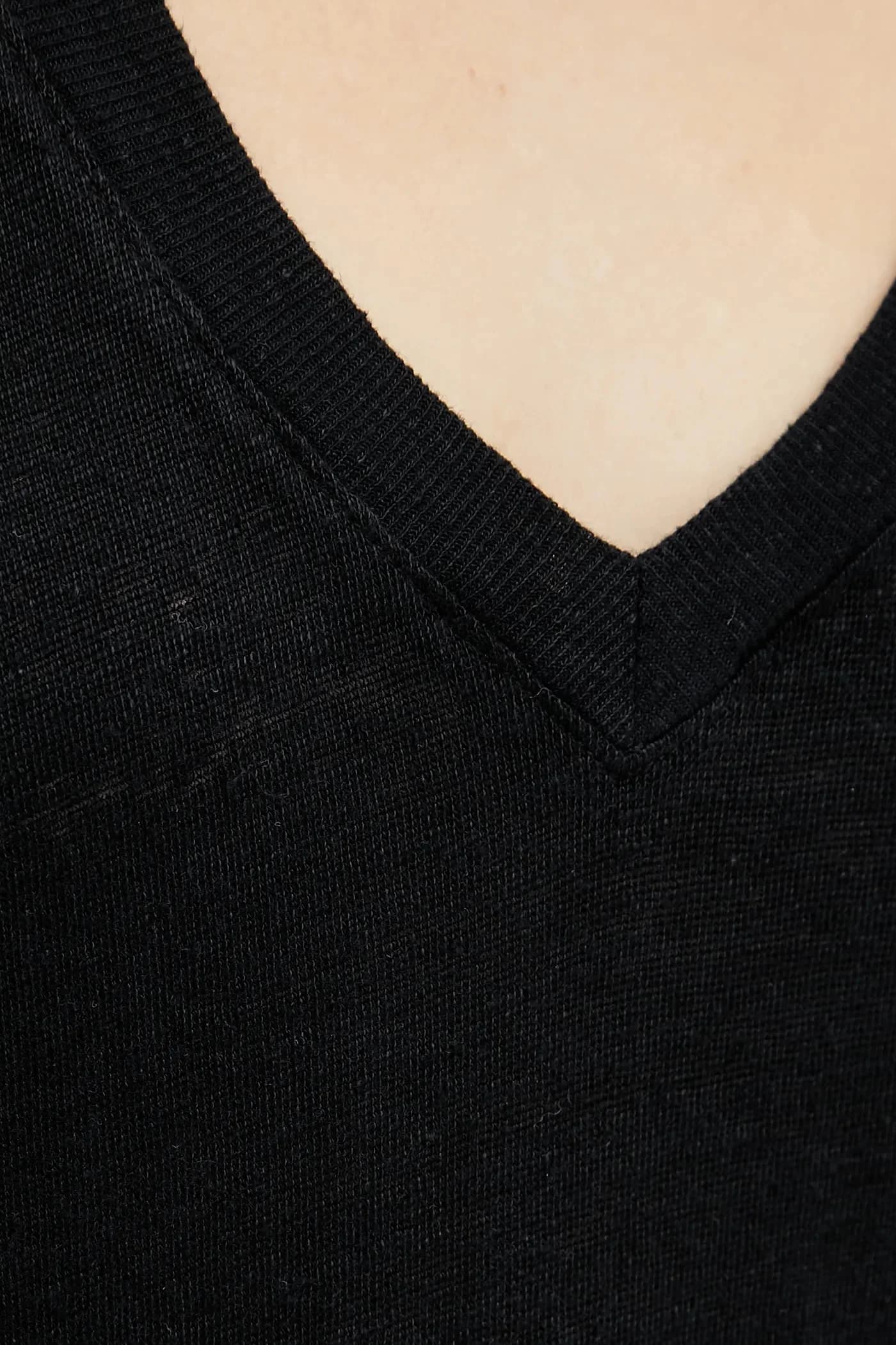 Льняная футболка C_Ela_1 - фото 5