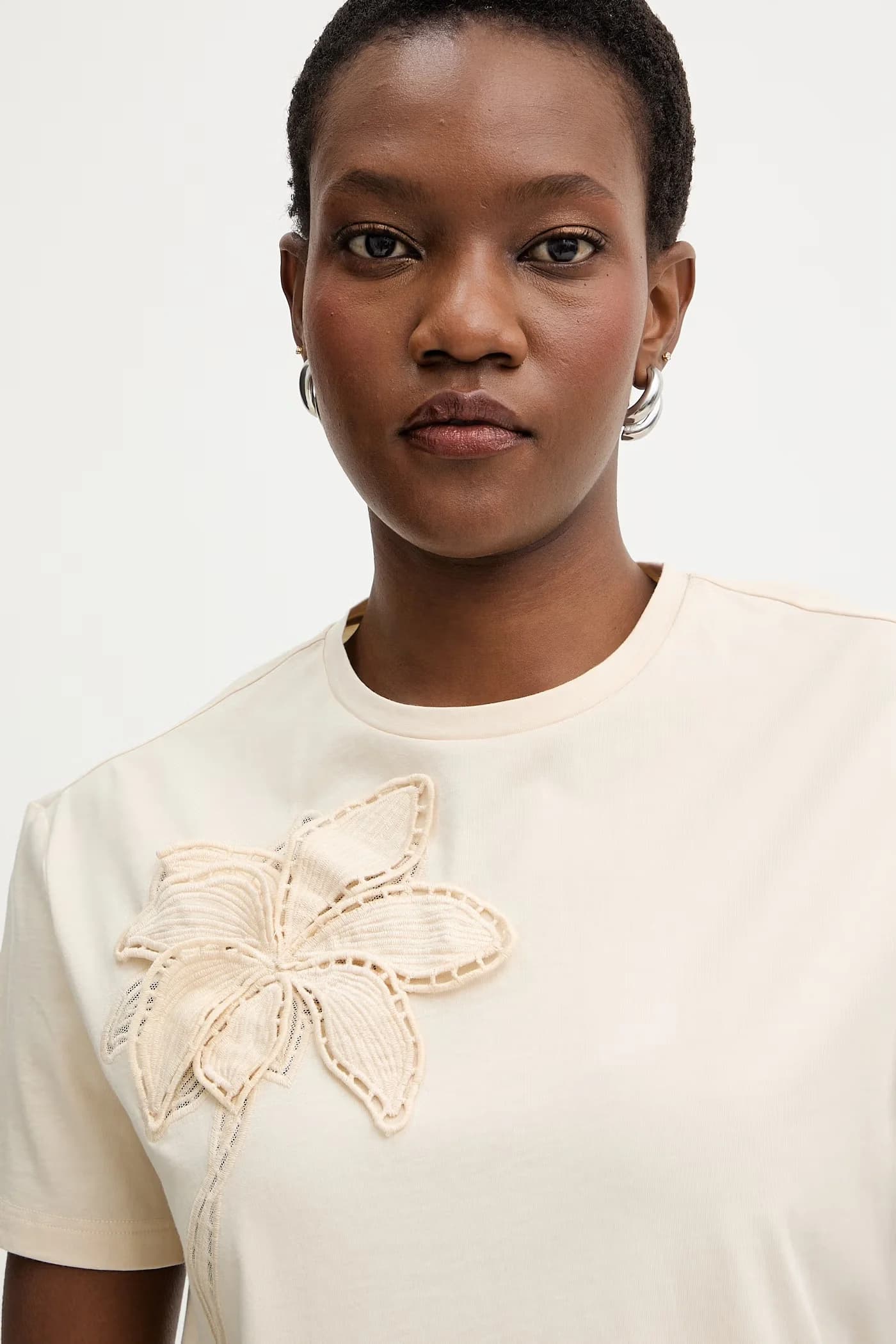 Хлопковая футболка - фото 4