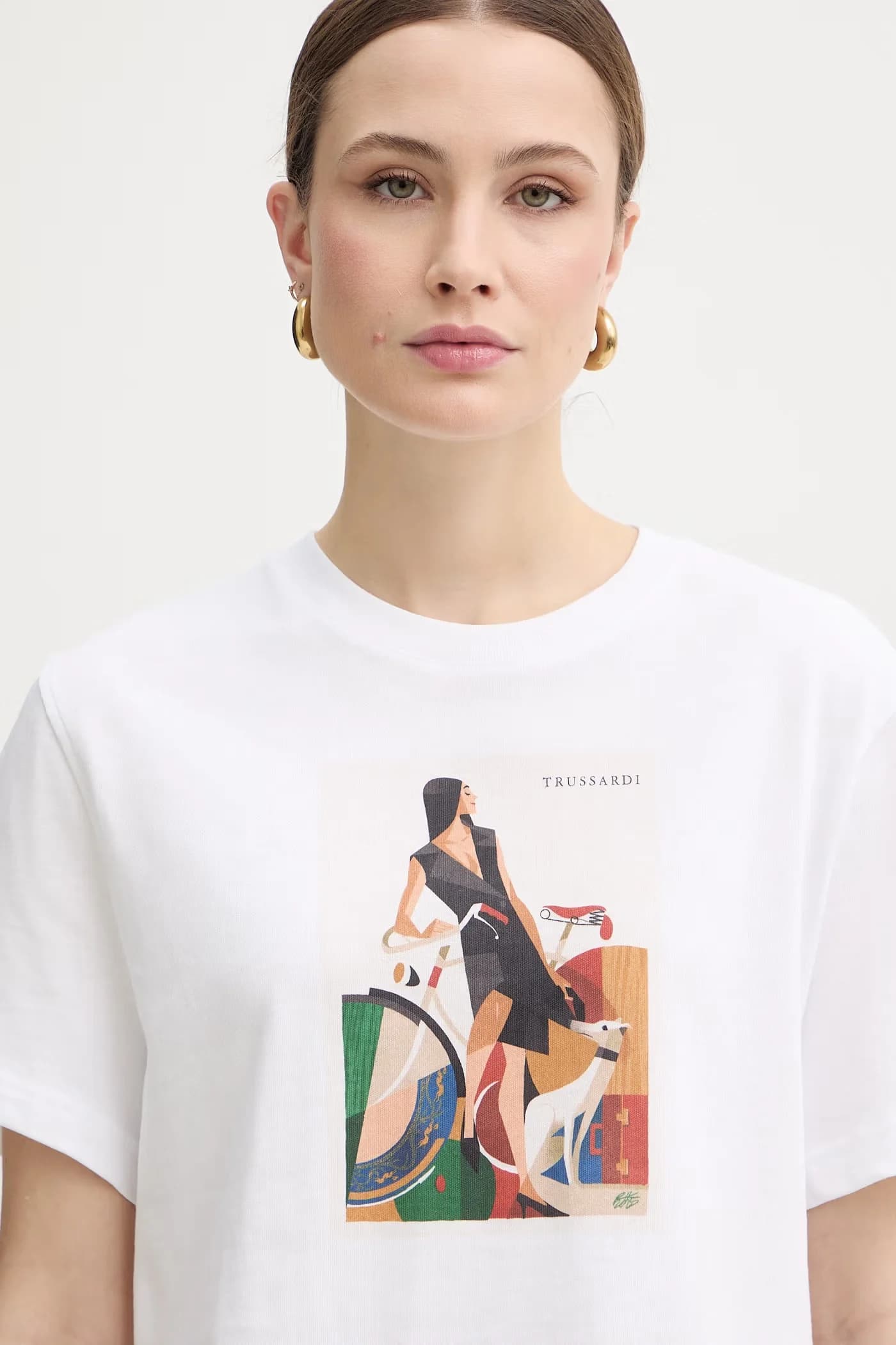 Хлопковая футболка - фото 4