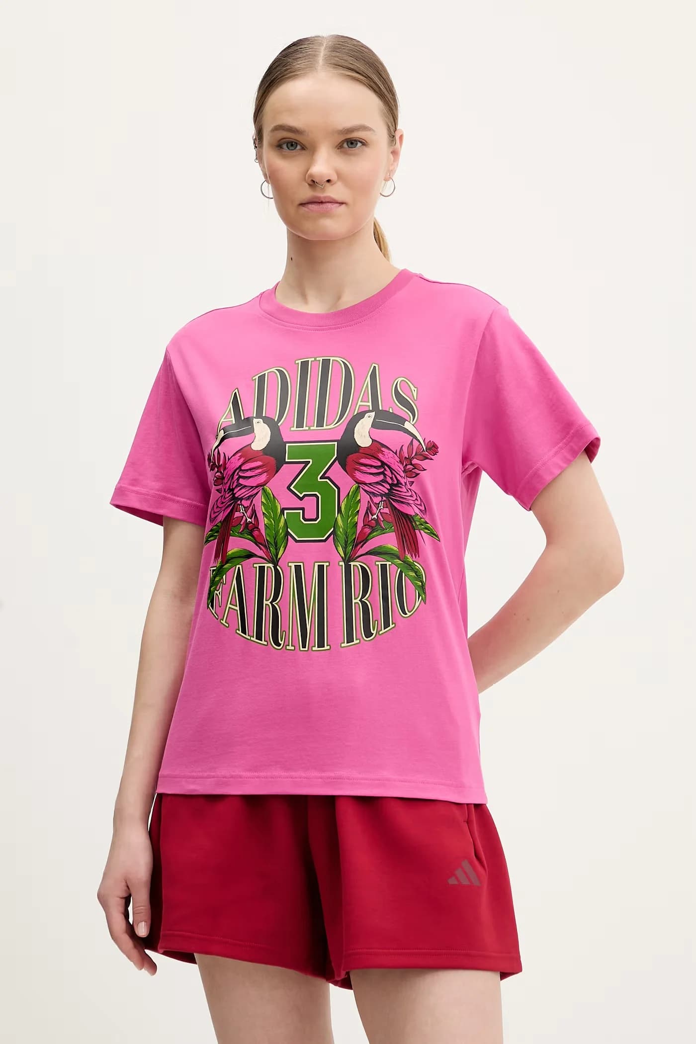 Хлопковая футболка x Farm Rio