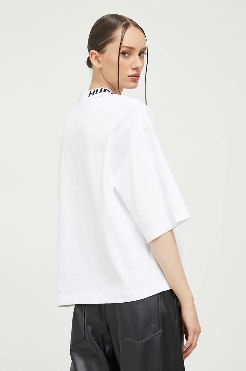 Хлопковая футболка Dinaya - фото 3