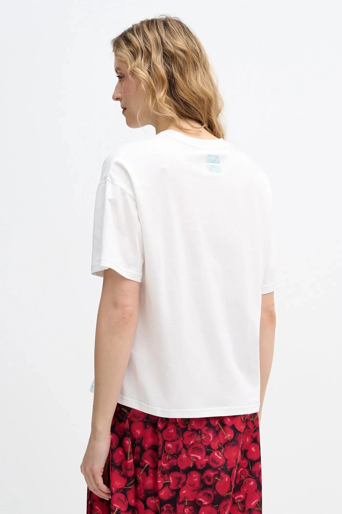 Хлопковая футболка Cherry Boob - фото 3