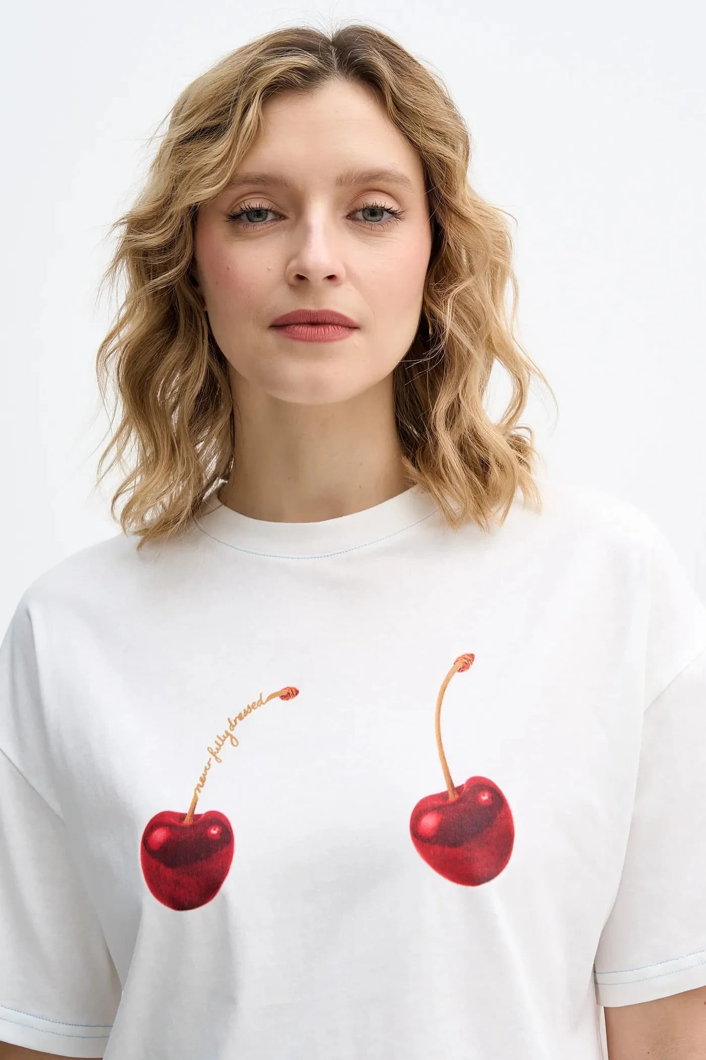 Хлопковая футболка Cherry Boob - фото 4